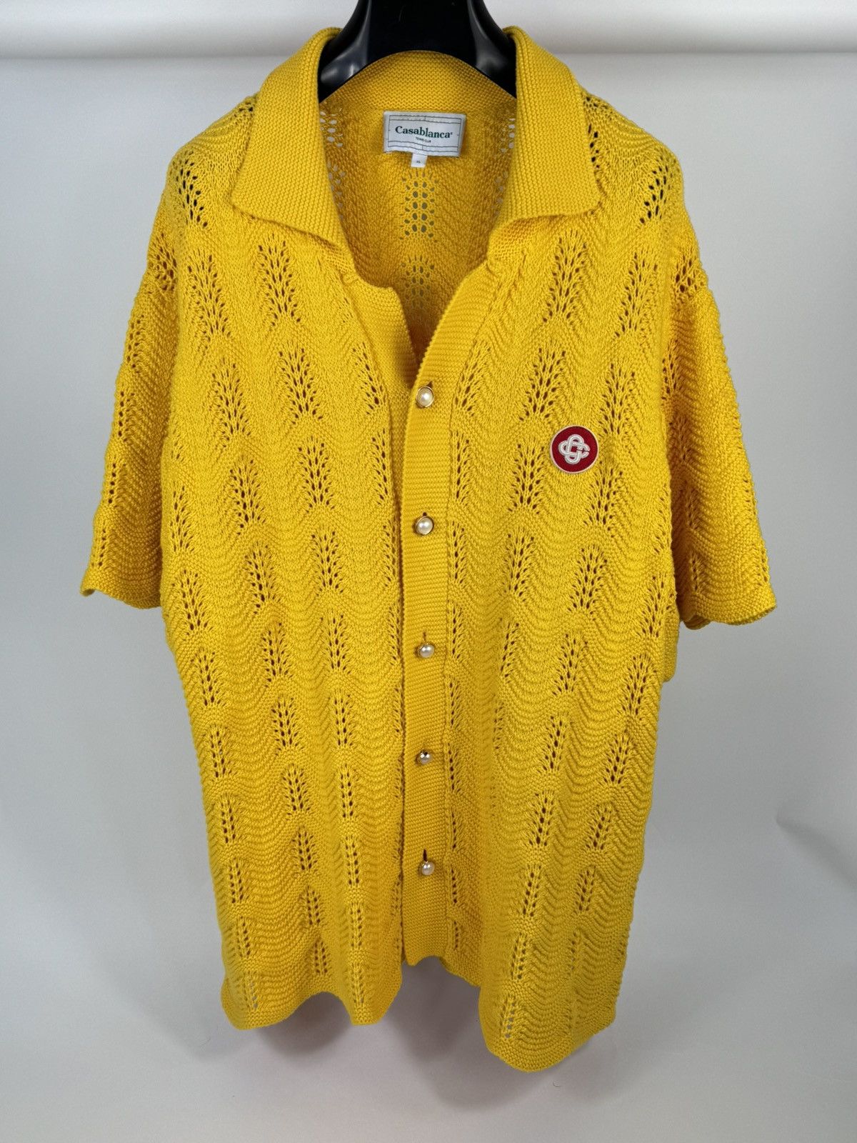 Casablanca LOGO KNIT SHIRT Size US XL / EU 56 / 4 - 1 Thumbnail