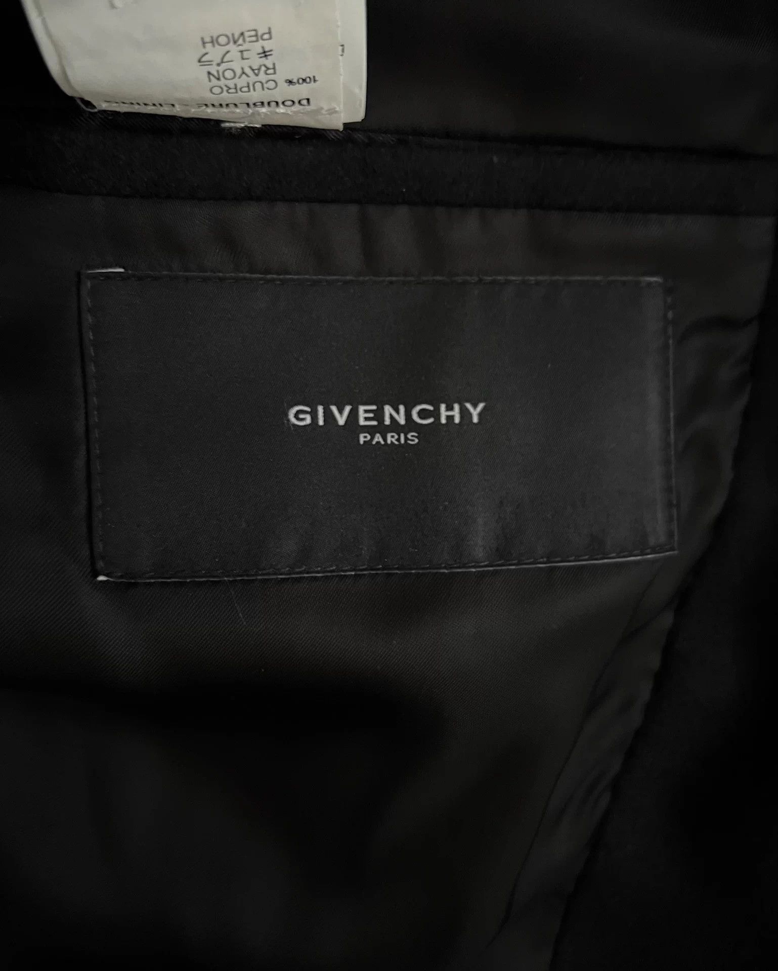 Givenchy Givenchy Wool Blend Knit Collar Blazer 48 Size 48S - 7 Thumbnail