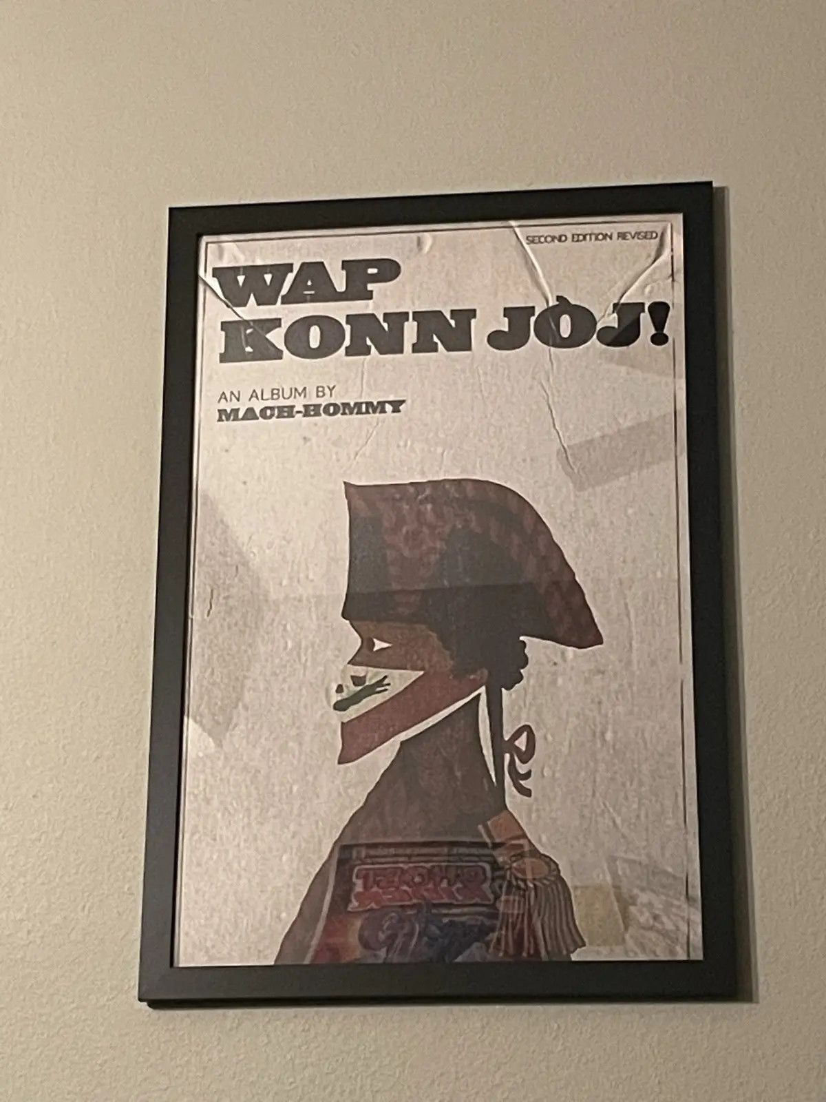 Vintage Mach-Hommy 'Wap Konn Jój!' Poster (Not Frammed) Size ONE SIZE - 2 Thumbnail