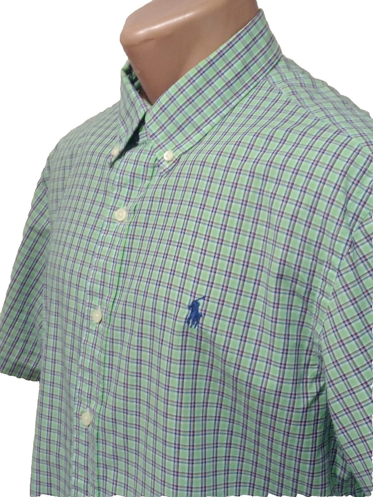 Polo Ralph Lauren Polo Ralph Lauren Slim Fit Short Sleeve Shirt Size US L / EU 52-54 / 3 - 1 Thumbnail