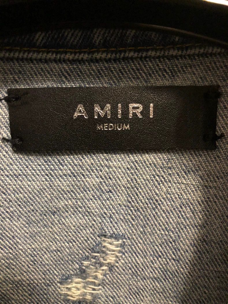 Amiri Amiri Vintage denim jacket Size US M / EU 48-50 / 2 - 5 Thumbnail