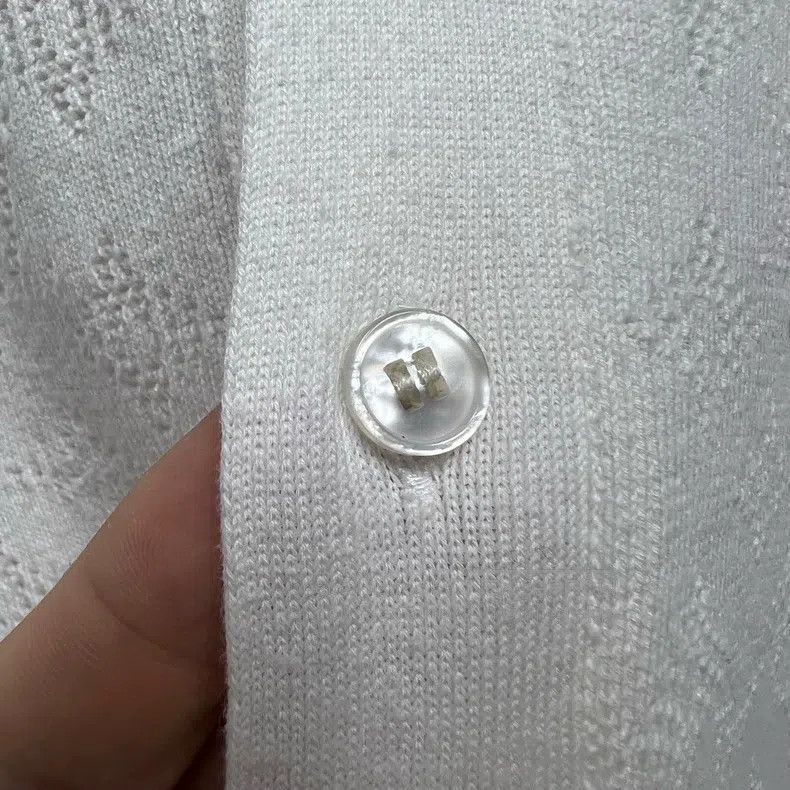 Louis Vuitton Louis Vuitton 2025fw latest white knitted short sleeve shi Size US L / EU 52-54 / 3 - 4 Thumbnail
