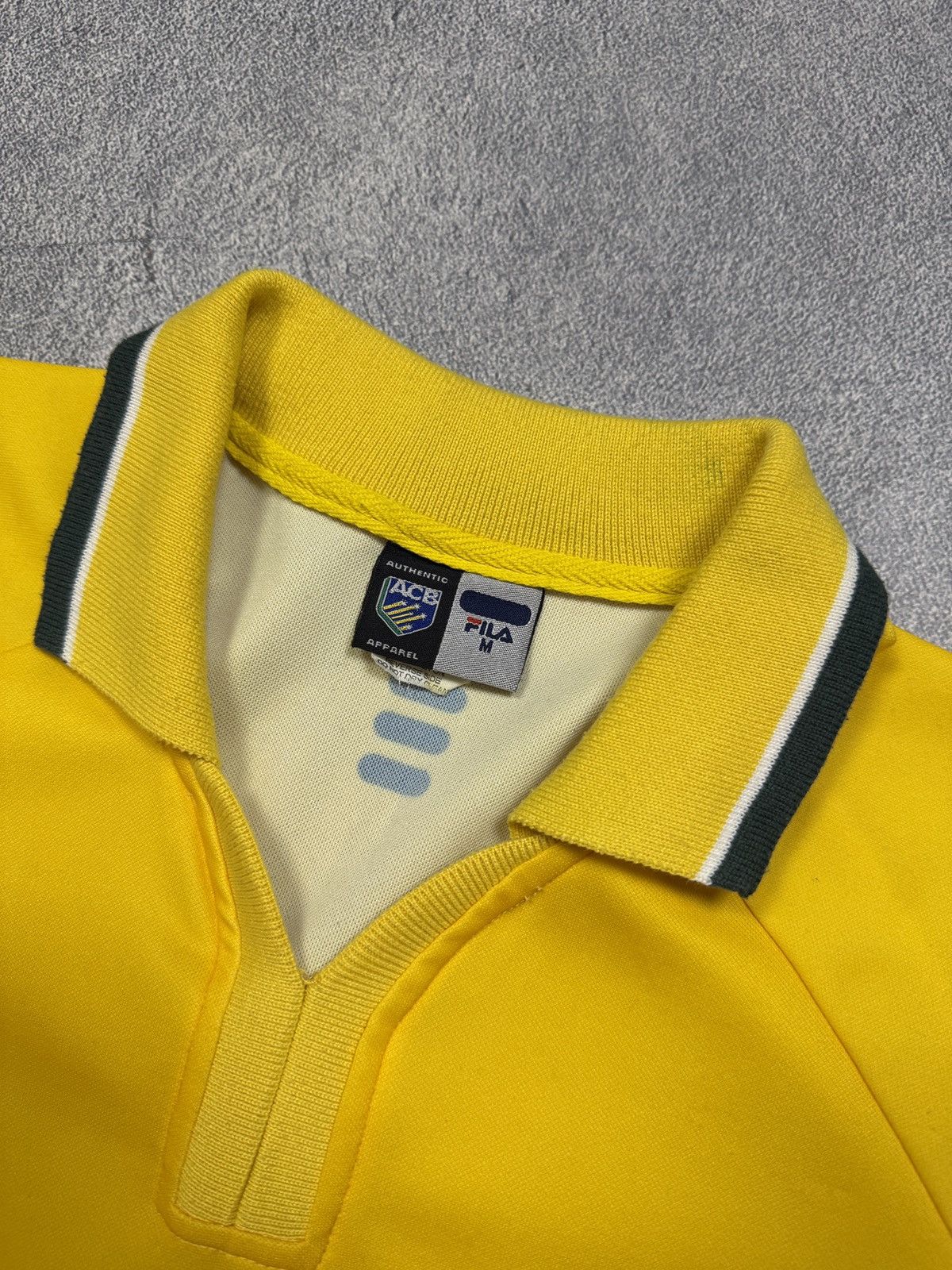 Fila Fila Australia ACB Cricket Jersey Polo Shirt Signed Mens Size US M / EU 48-50 / 2 - 6 Thumbnail