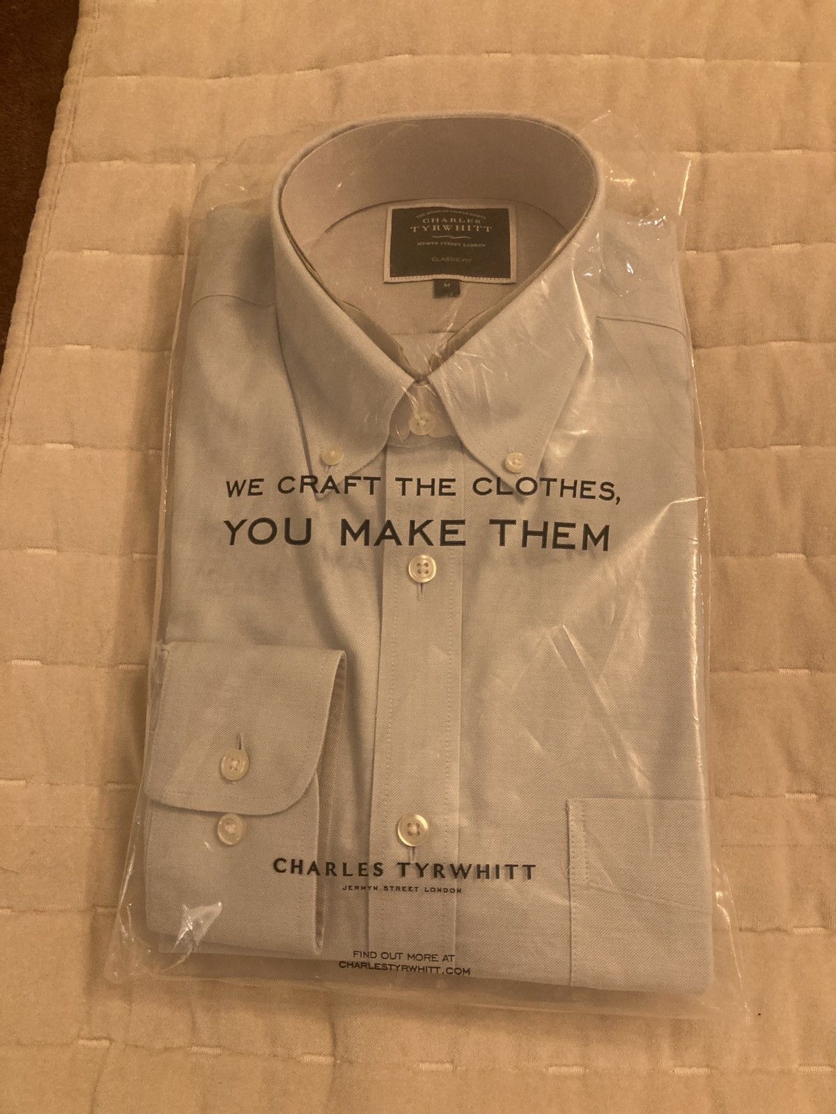 Charles Tyrwhitt Light blue Charles Tyrwhitt Button Up Size US M / EU 48-50 / 2 - 2 Thumbnail