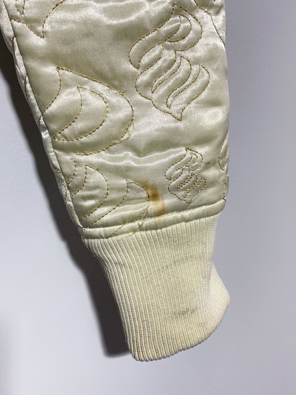 Rocawear Vintage Y2K Rocawear Jacket Embroidered Cream Down Faux Fur Size L / US 10 / IT 46 - 15 Thumbnail