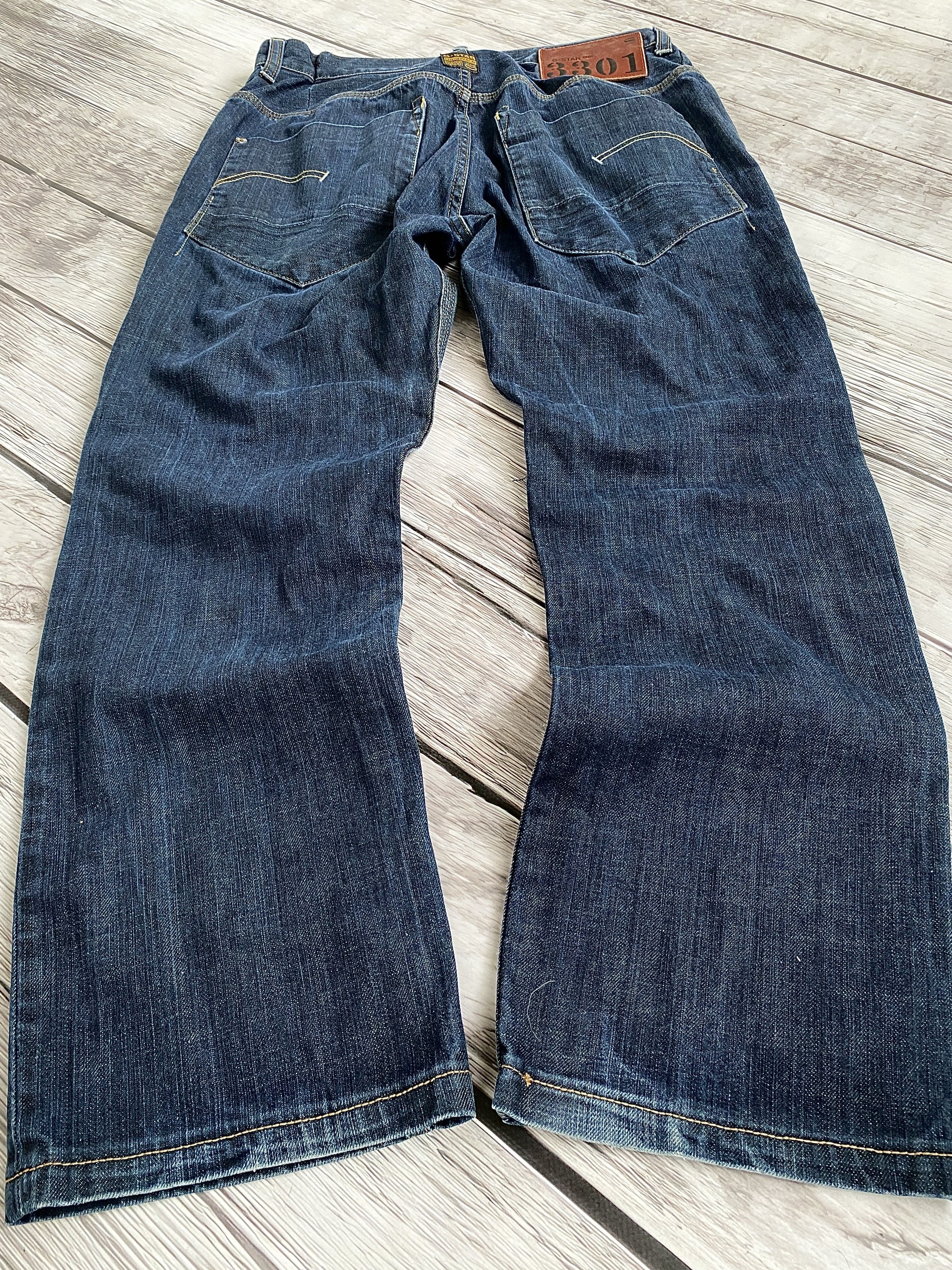 Japanese Brand Vintage G-Star Balenciaga Style Bondage Cargo Pants Size US 32 / EU 48 - 1 Thumbnail