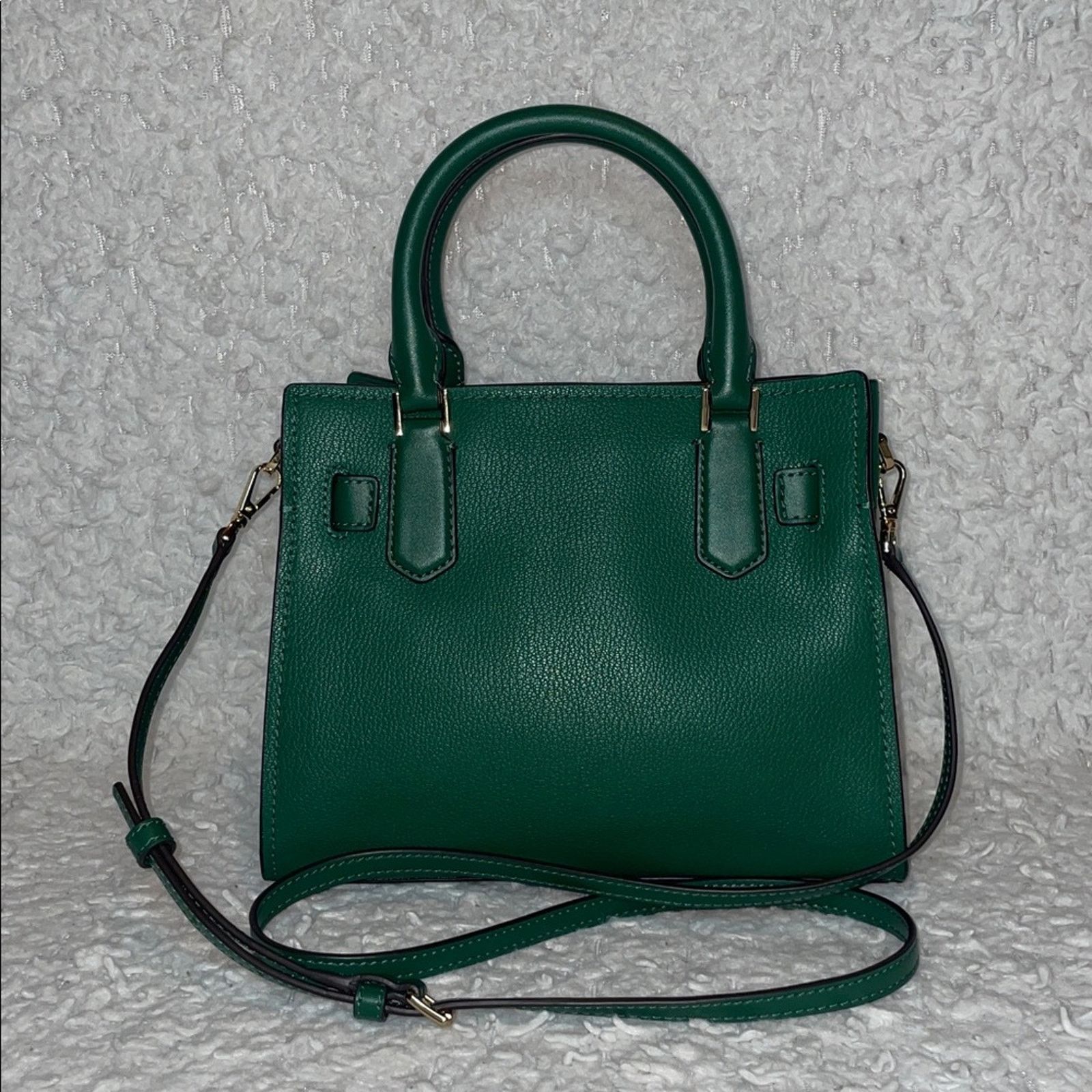 Michael Kors Michael Kors Hamilton Green Satchel Size ONE SIZE - 8 Thumbnail