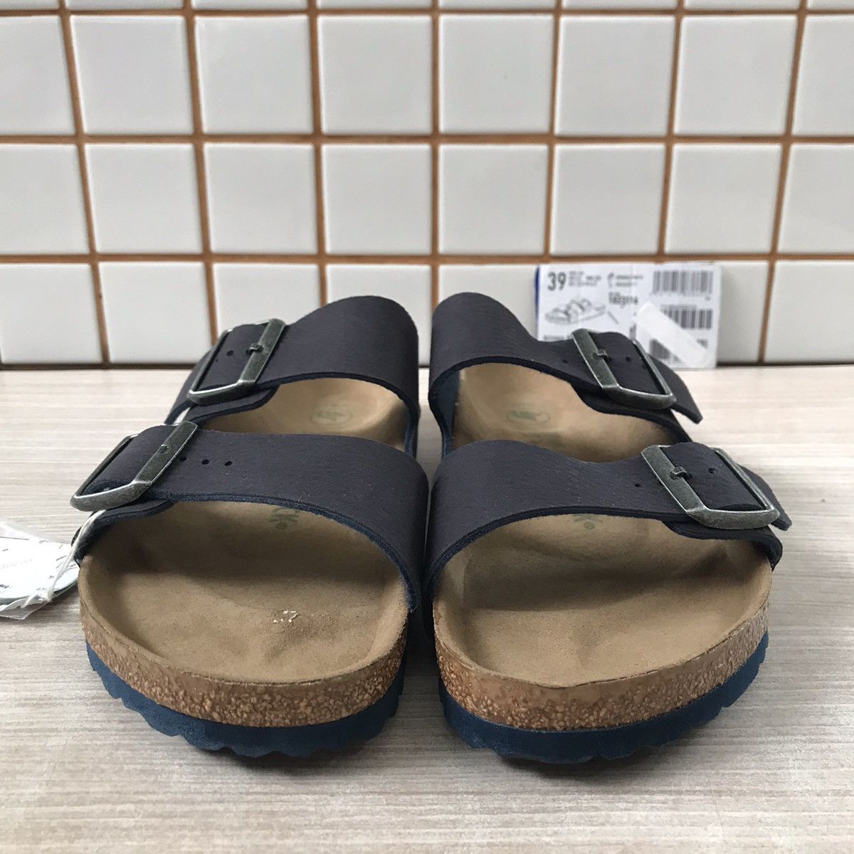 Birkenstock × Genuine Leather Birkenstock Birkenstock Arizona Suede 1023116 Men’s Slides Size US 6 / EU 39 - 19 Thumbnail