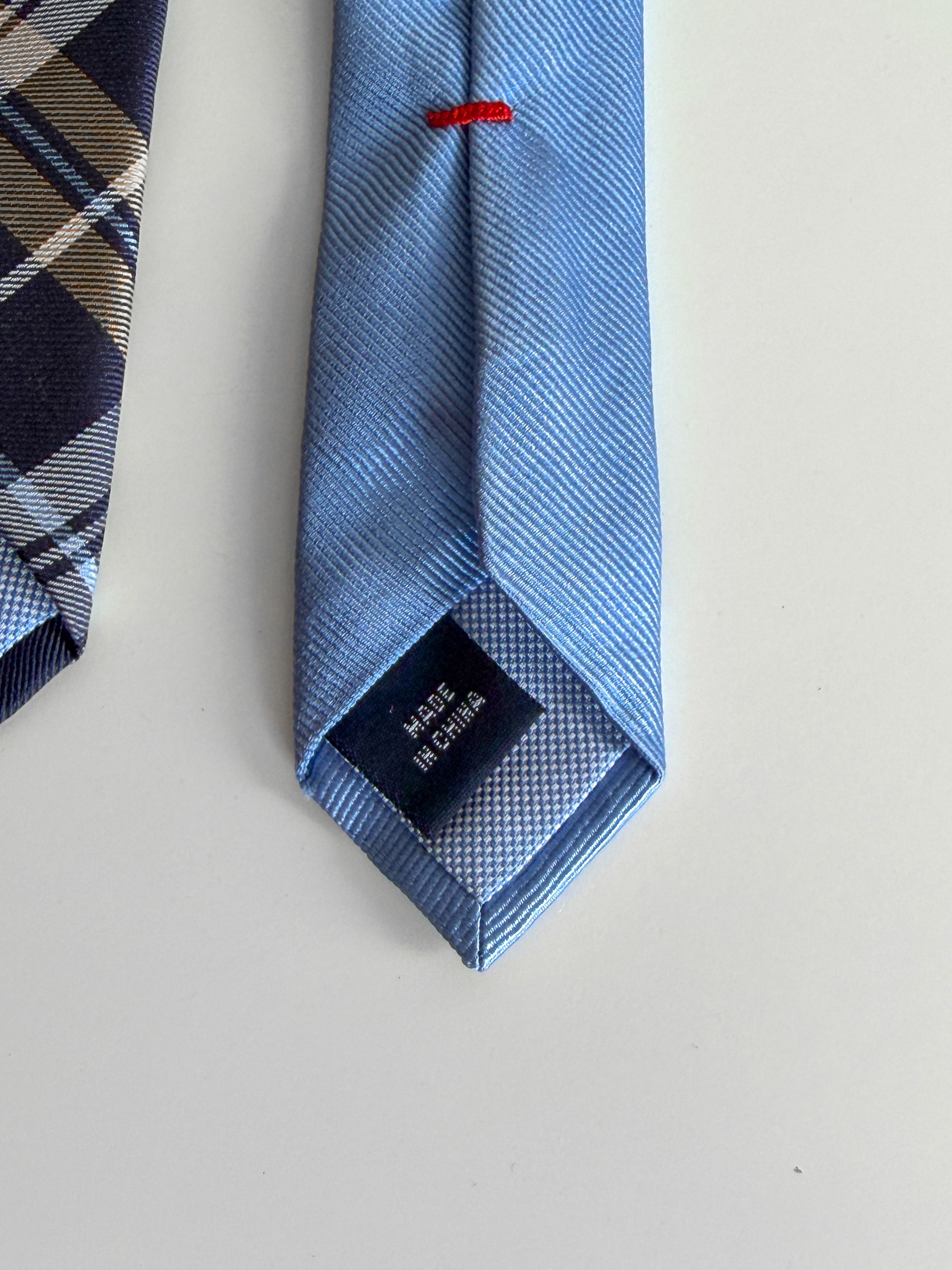 Tommy Hilfiger Tommy Hilfiger 4x Vintage Silk Cravats Made in Italy Size ONE SIZE - 12 Thumbnail