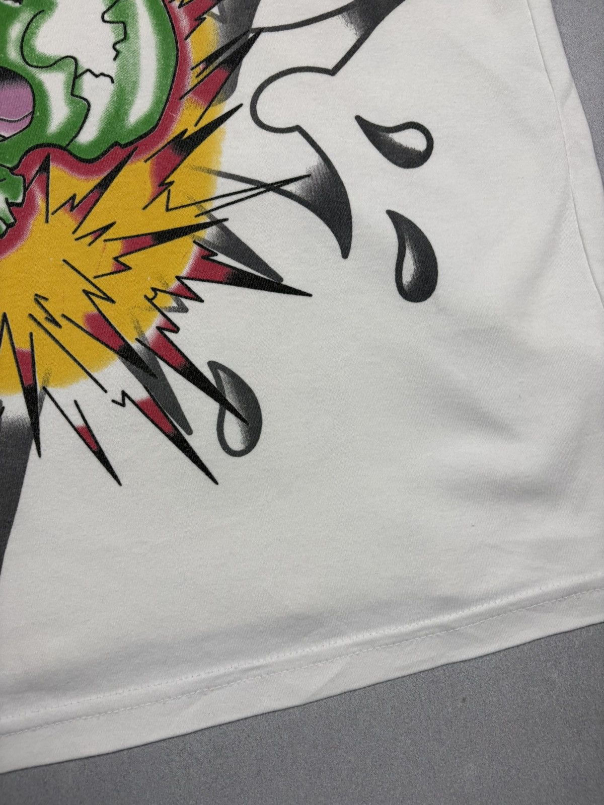 Ed Hardy Ed Hardy Early 2000s “Kills Me Slowly” Rhinestone T-Shirt XL Size US XL / EU 56 / 4 - 19 Thumbnail