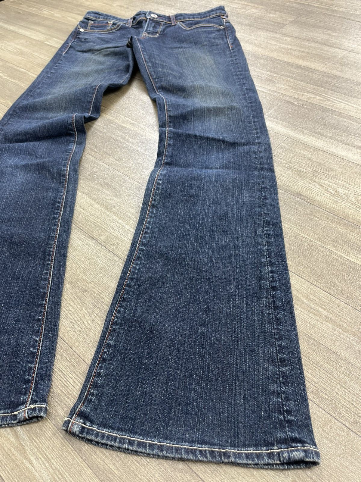 If Six Was Nine 2000s Georgia Love Flare Jeans High Street Japan Boot Cut Size US 27 - 4 Thumbnail