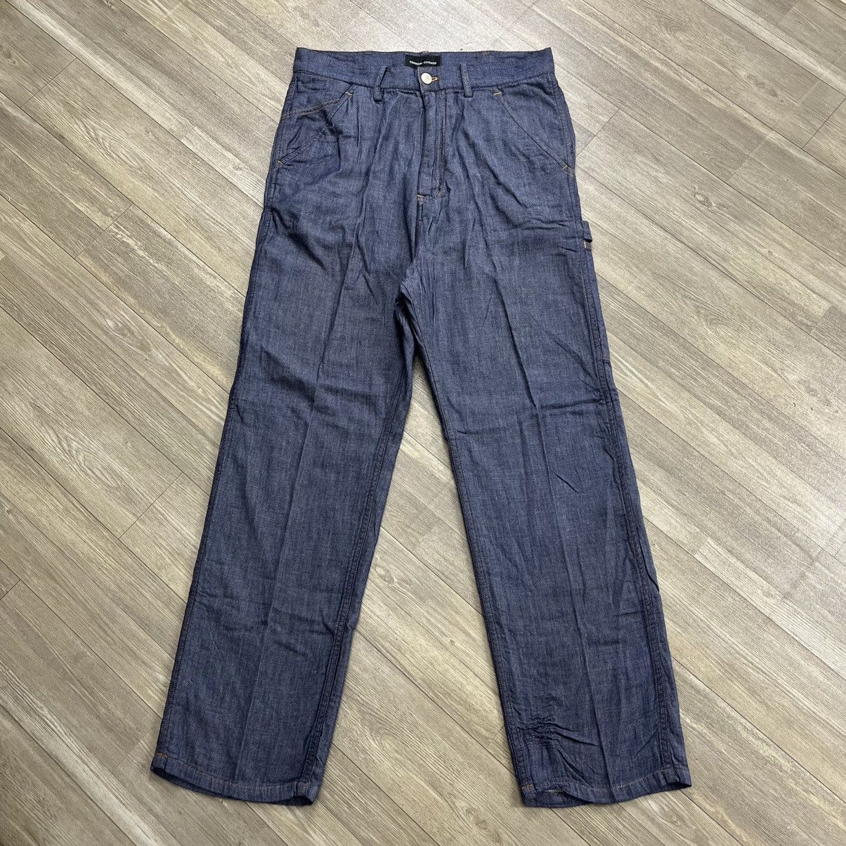 Issey Miyake Vintage Tsumori Chisato Issey Miyake Carpenter Soft Jeans Size US 30 / EU 46 - 15 Thumbnail