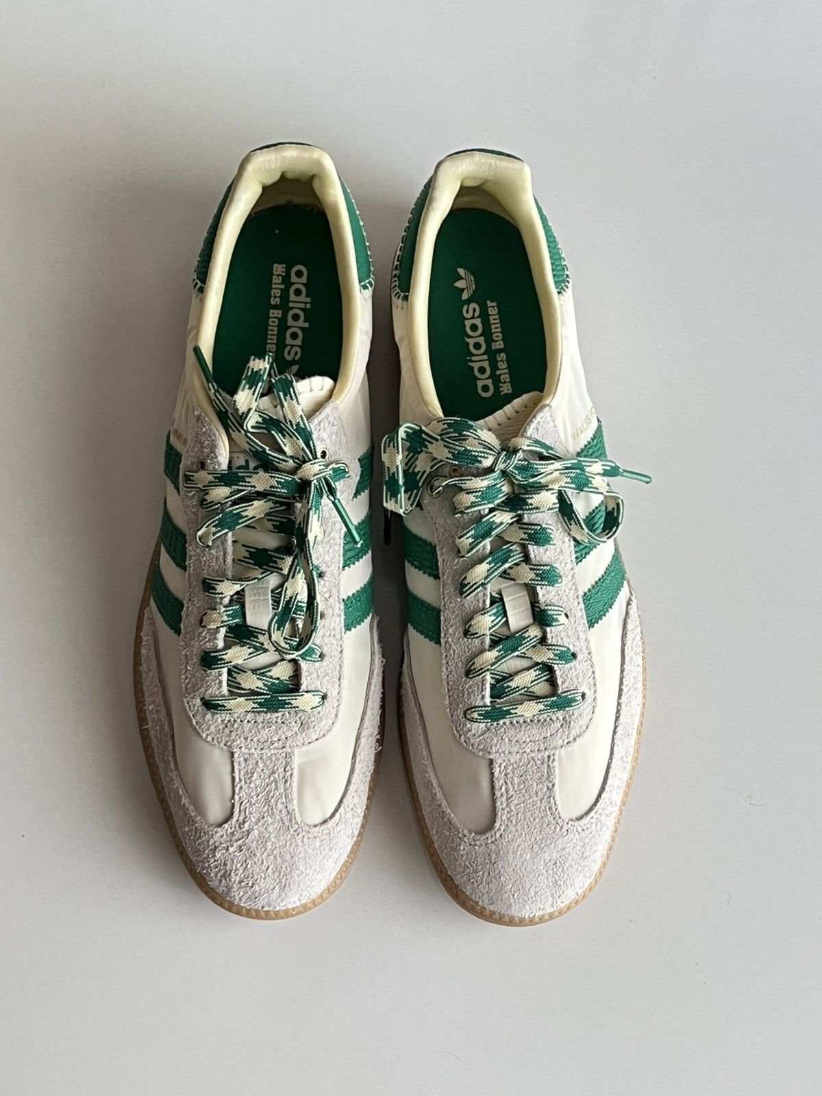 Adidas × Wales Bonner Adidas Samba Wales Bonner Cream Green Size US 13 / EU 46 - 2 Thumbnail