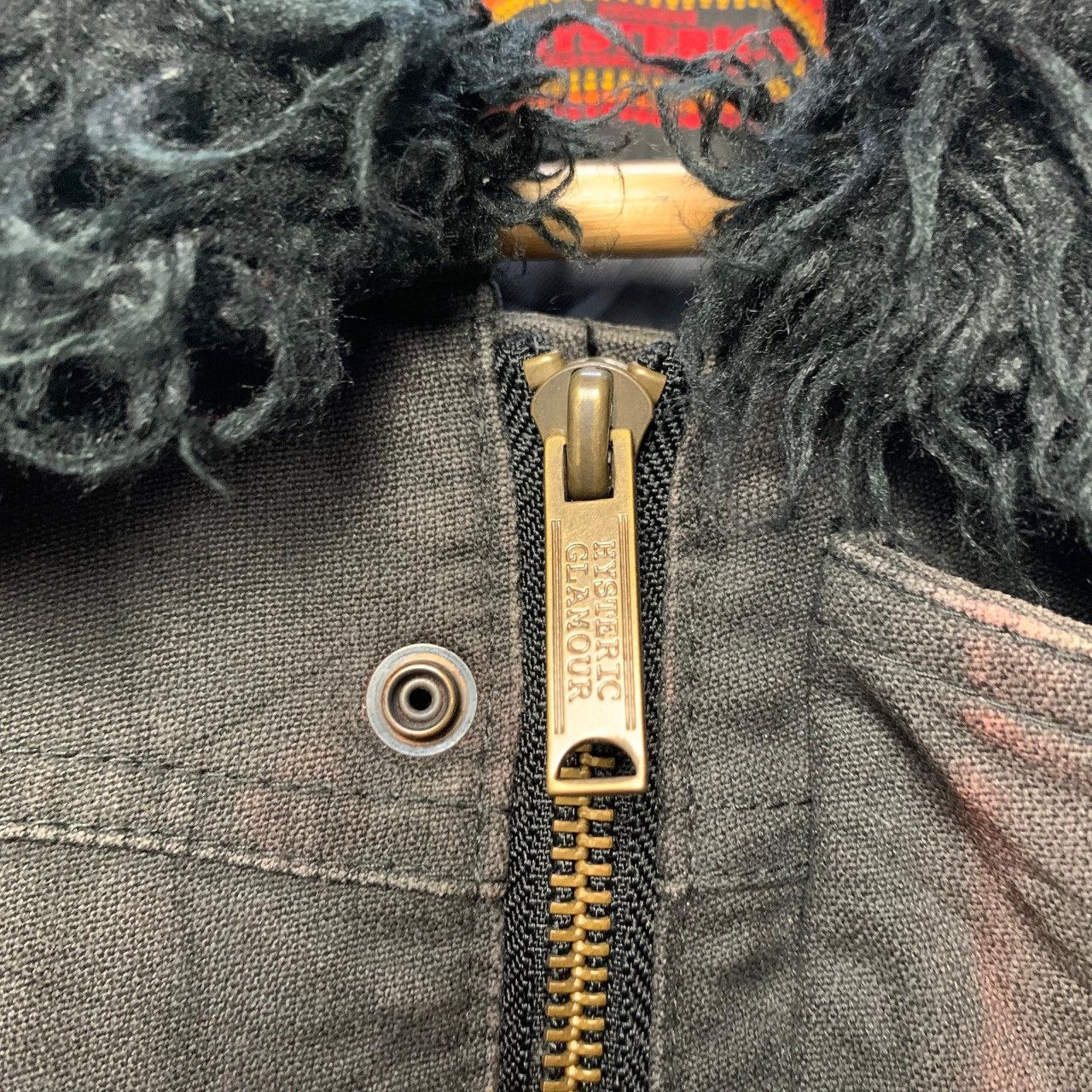Hysteric Glamour VTG Hysteric Glamour Black Military Fur Collar Parka Jacket Size US S / EU 44-46 / 1 - 13 Thumbnail