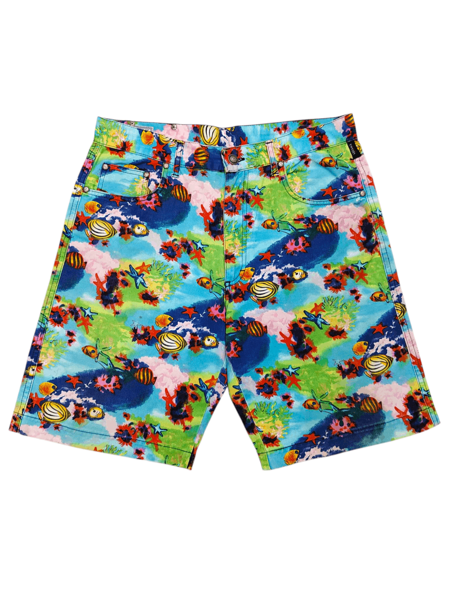 ショートパンツ VERSACE Women Shorts  Burmudas 1015377 1A100961B000 Black Versace VERSACE Women Shorts & Burmudas 1015377 1A100961B000