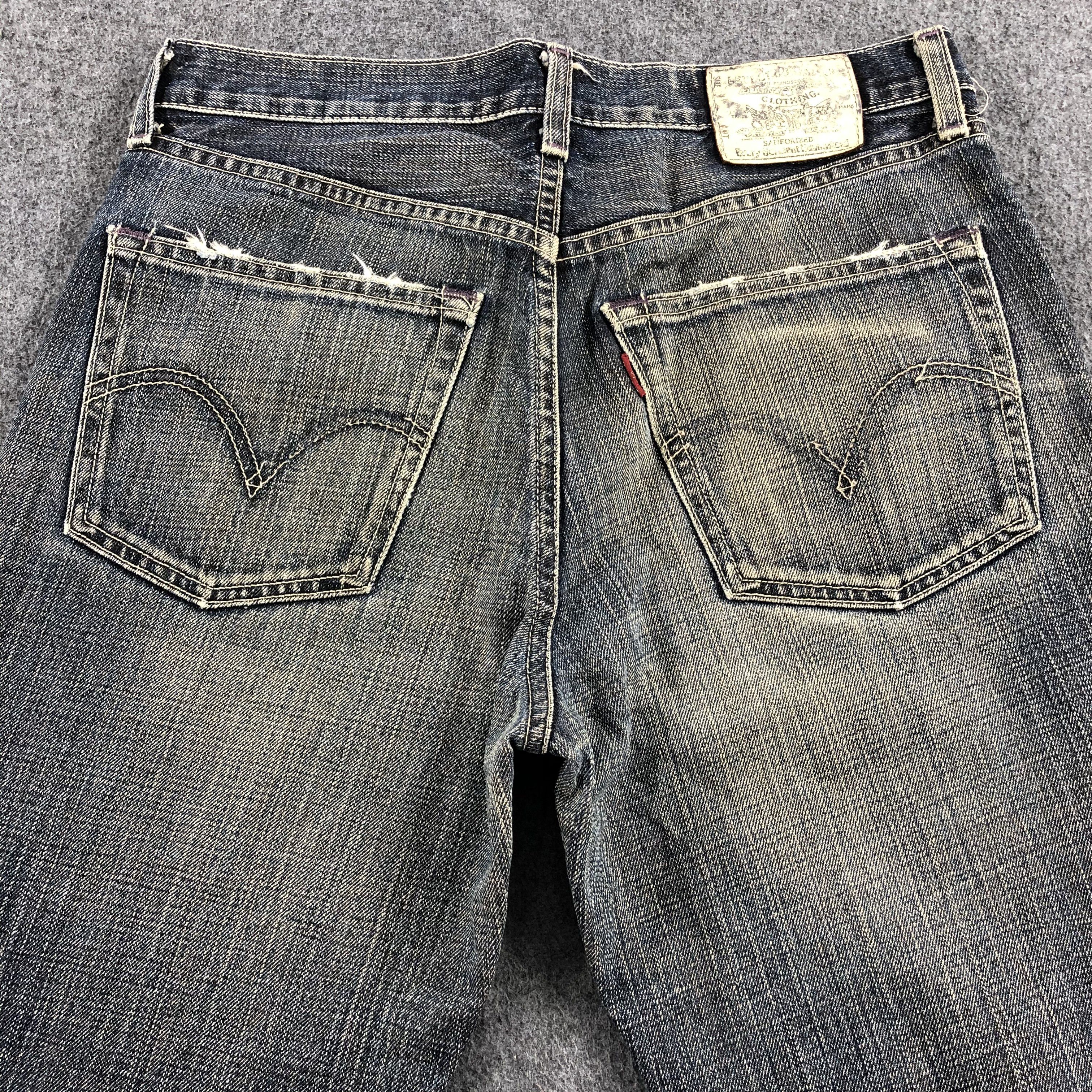 Levi's Vintage 90s Levis 507 Earth Tone Jeans-J1819 Size US 31 - 4 Thumbnail