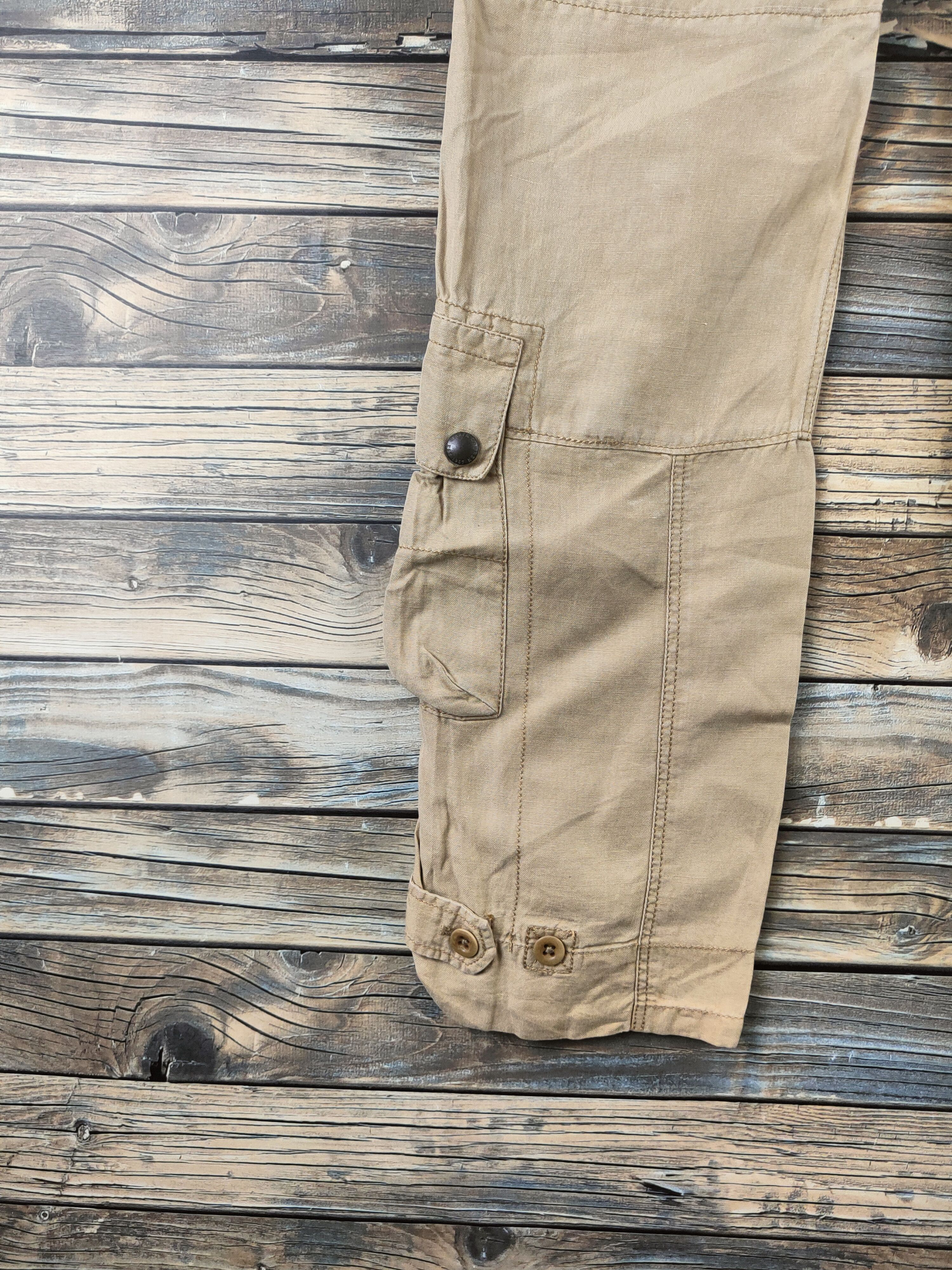 Ralph Lauren DL Ralph Lauren Beige Multipocket Cargo Pants #46-789 Size US 30 / EU 46 - 9 Thumbnail