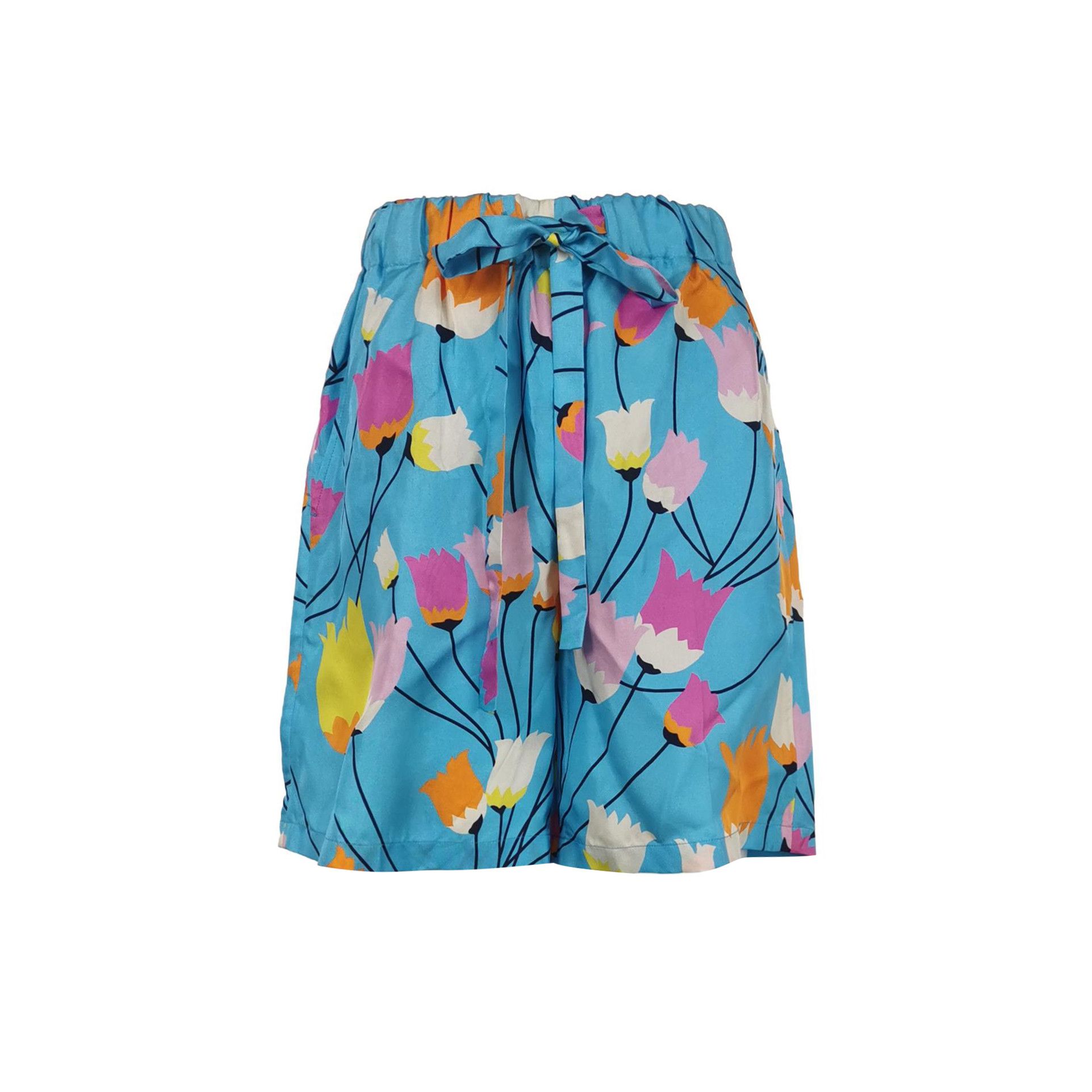 Gucci Gucci Floral Silk Shorts Size 36 Size 25" / US 0 / IT 36 - 1 Thumbnail