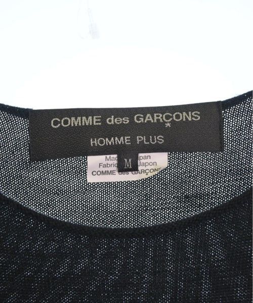 Comme des Garcons Homme Plus T-Shirts Wool Sleeveless Long Back Print Crewneck Black Size US M / EU 48-50 / 2 - 6 Thumbnail