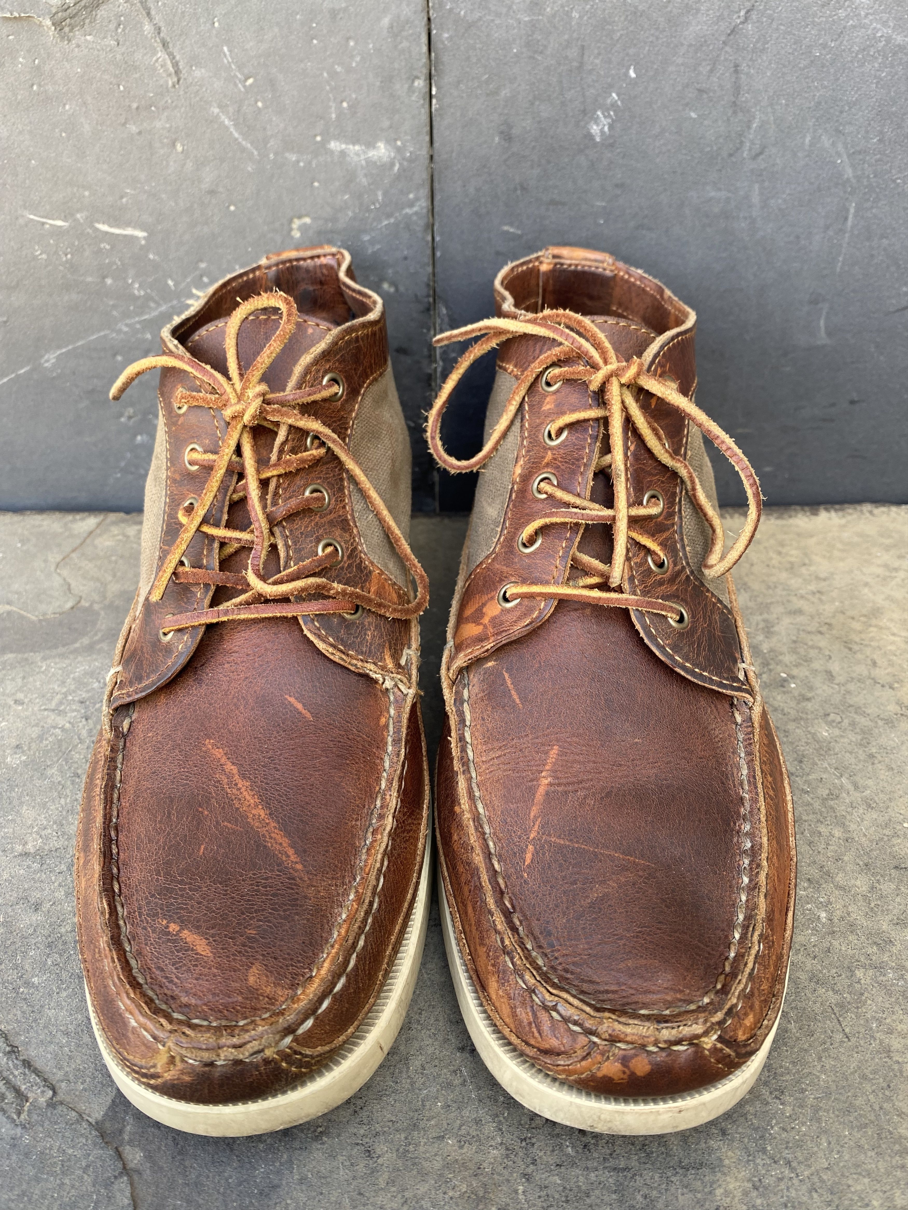 Red Wing Red Wing Wabasha Brown Leather Chukka Boots