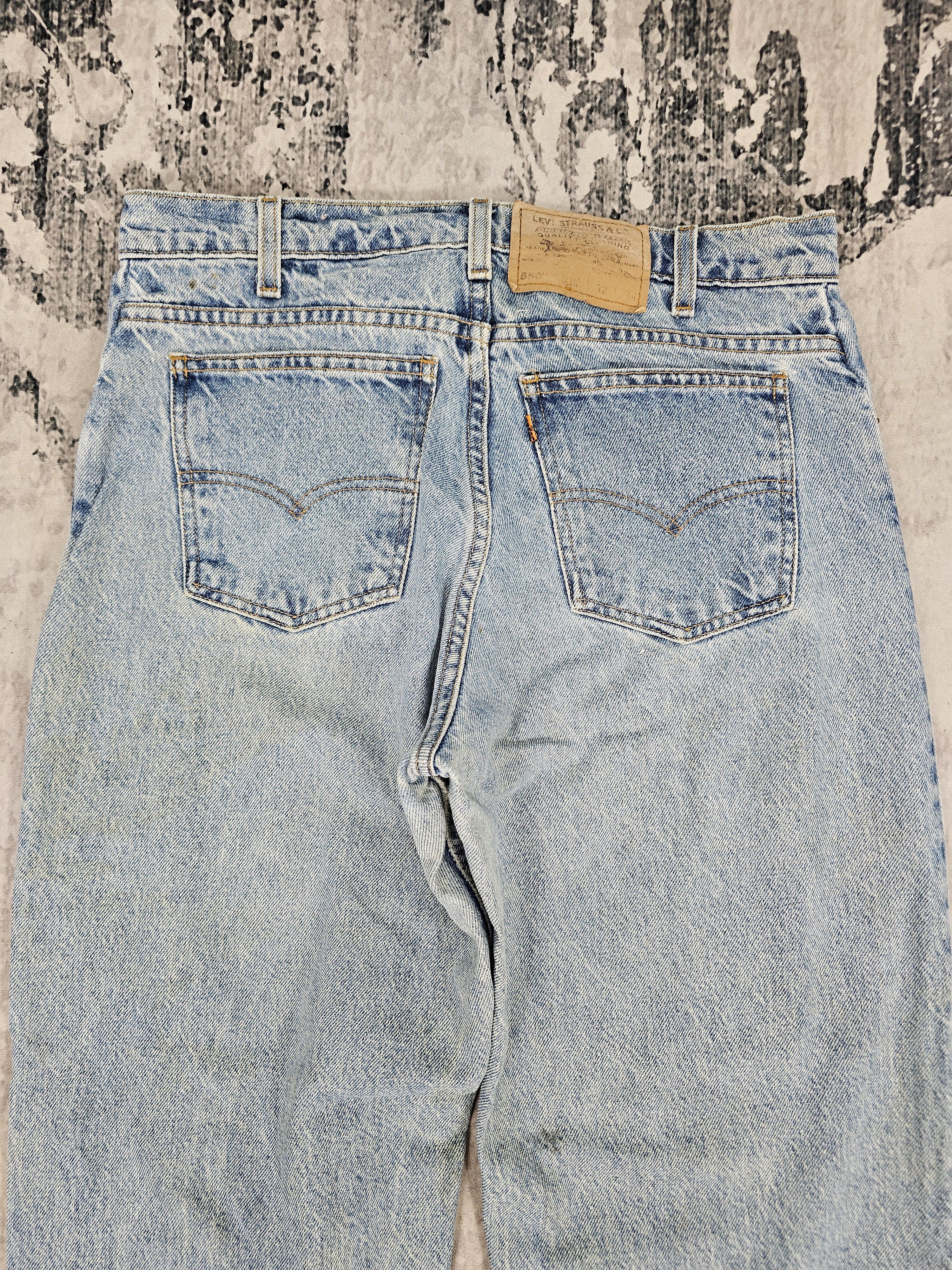 Levi's Vintage Clothing Vtg LEVIS 550 Tapered Leg Faded Jeans L0556 Size 32X30 Size US 32 / EU 48 - 9 Thumbnail