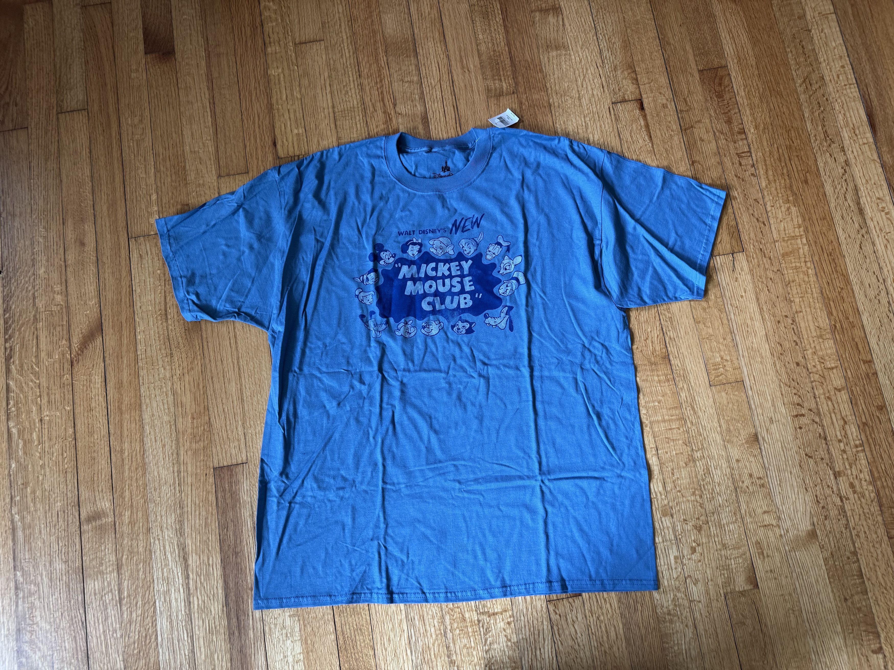 Disney Disney Parks "Mickey Mouse Club" NWT T-Shirt Size US XXL / EU 58 / 5 - 1 Thumbnail