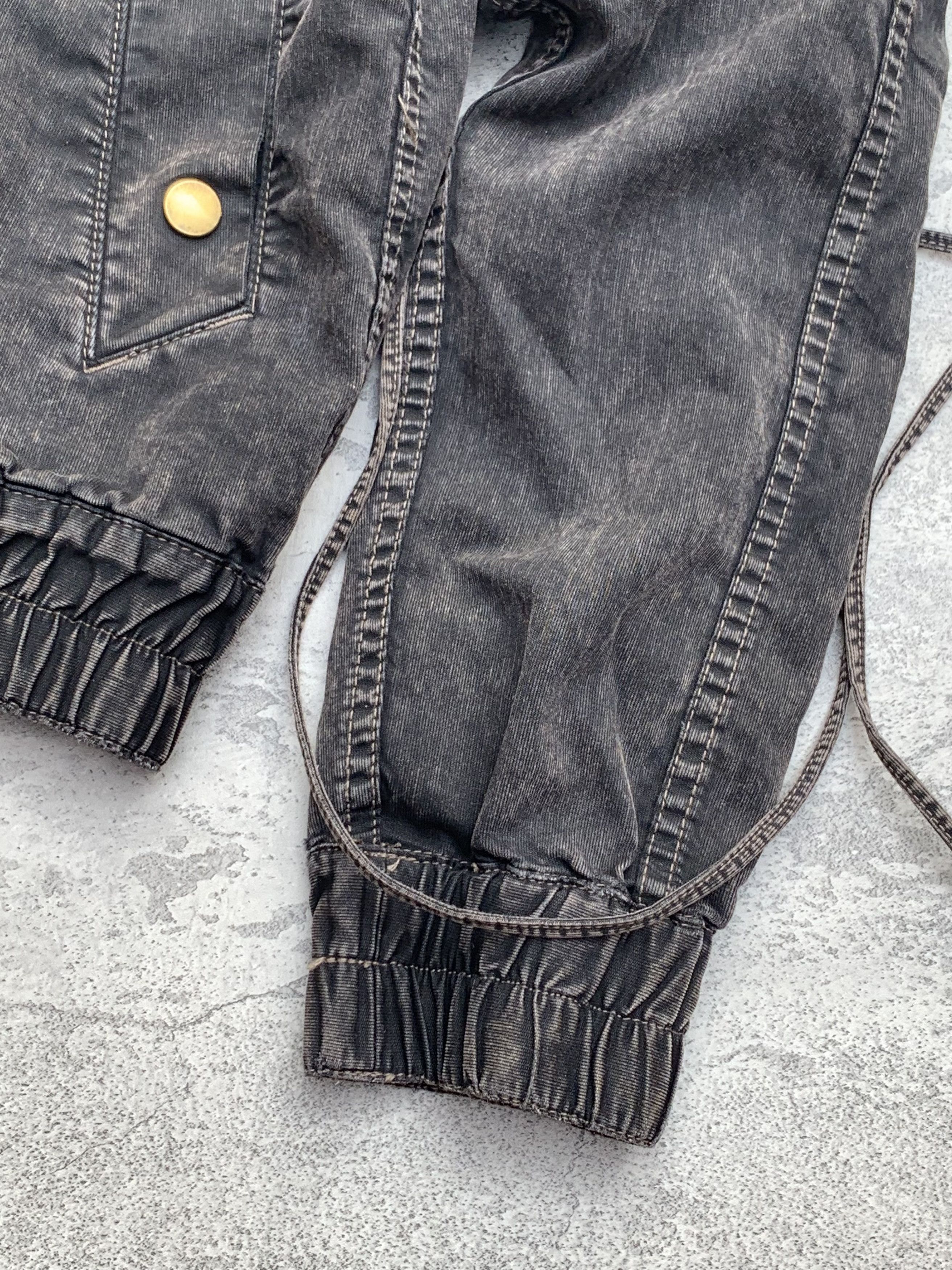 Hysteric Glamour × Japanese Brand × Le Grande Bleu (L.G.B.) HYSTERIC GLAMOUR lace-up bondage jacket Size US M / EU 48-50 / 2 - 9 Thumbnail