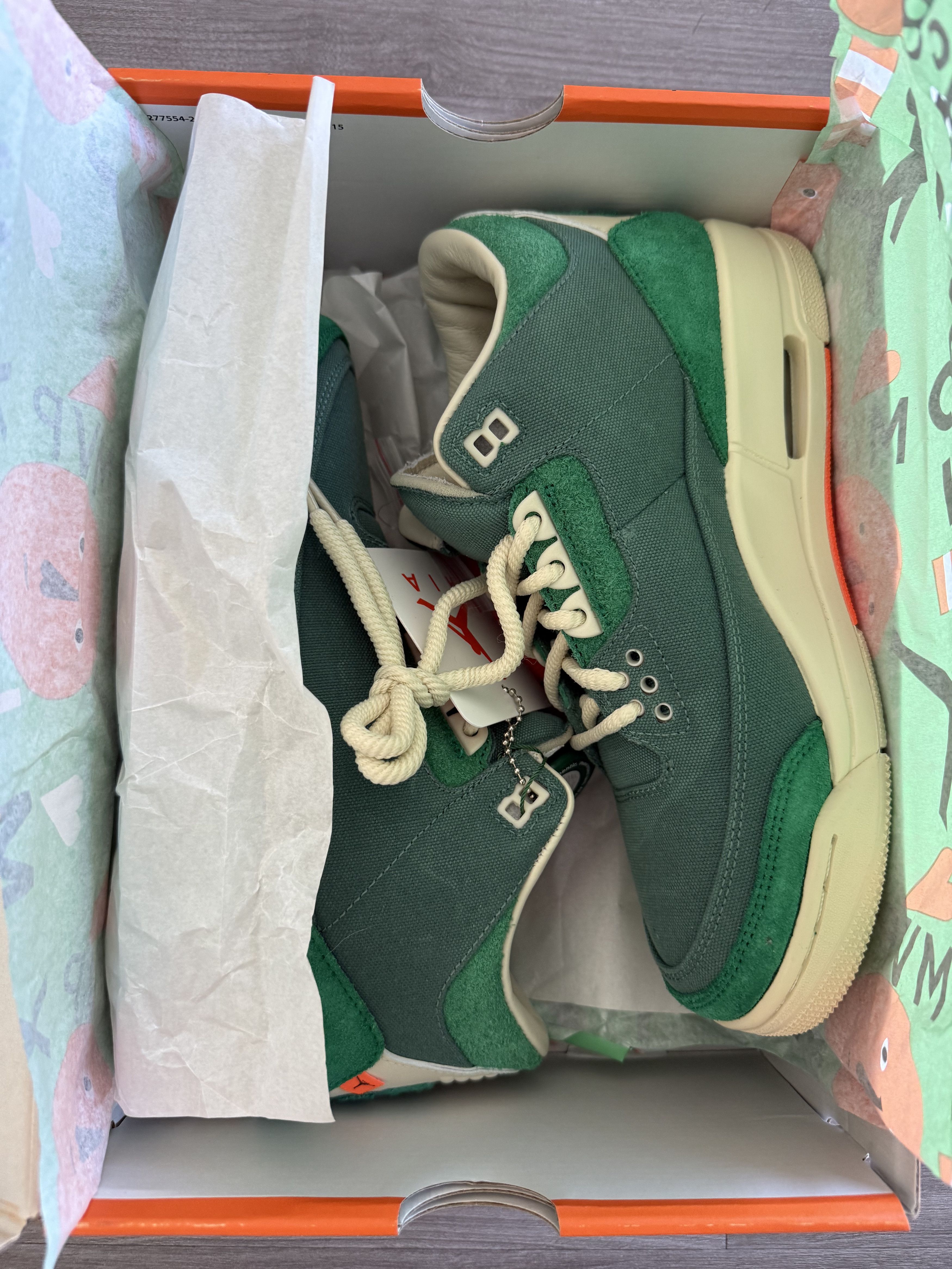 Jordan Brand × Nina Chanel Abney Jordan 3 Retro SP Nina Chanel Abney Bicoastal Sz 8 Deadstock Size US 8 / IT 38 - 3 Thumbnail