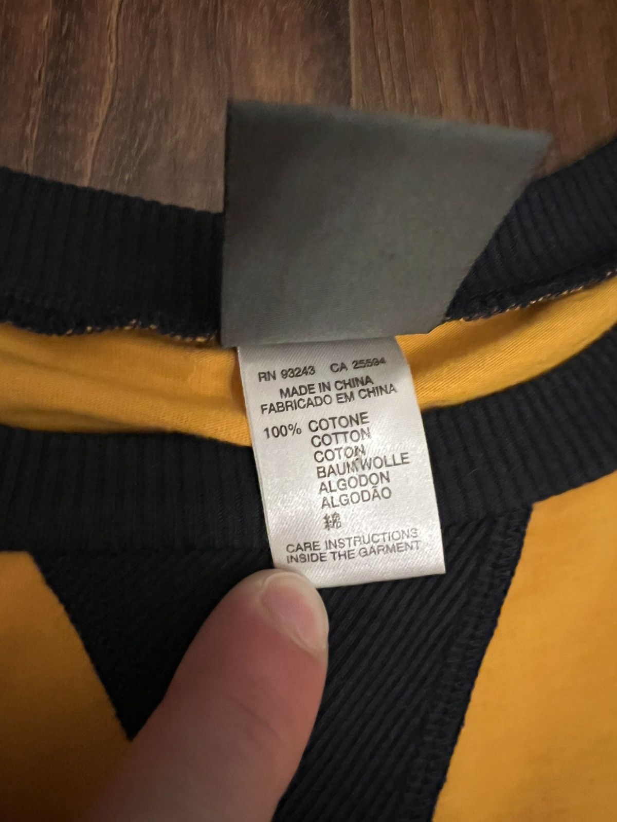 55DSL Y2K 55DSL Long Sleeve Felt Graphic Ringer Tee Size US M / EU 48-50 / 2 - 7 Thumbnail