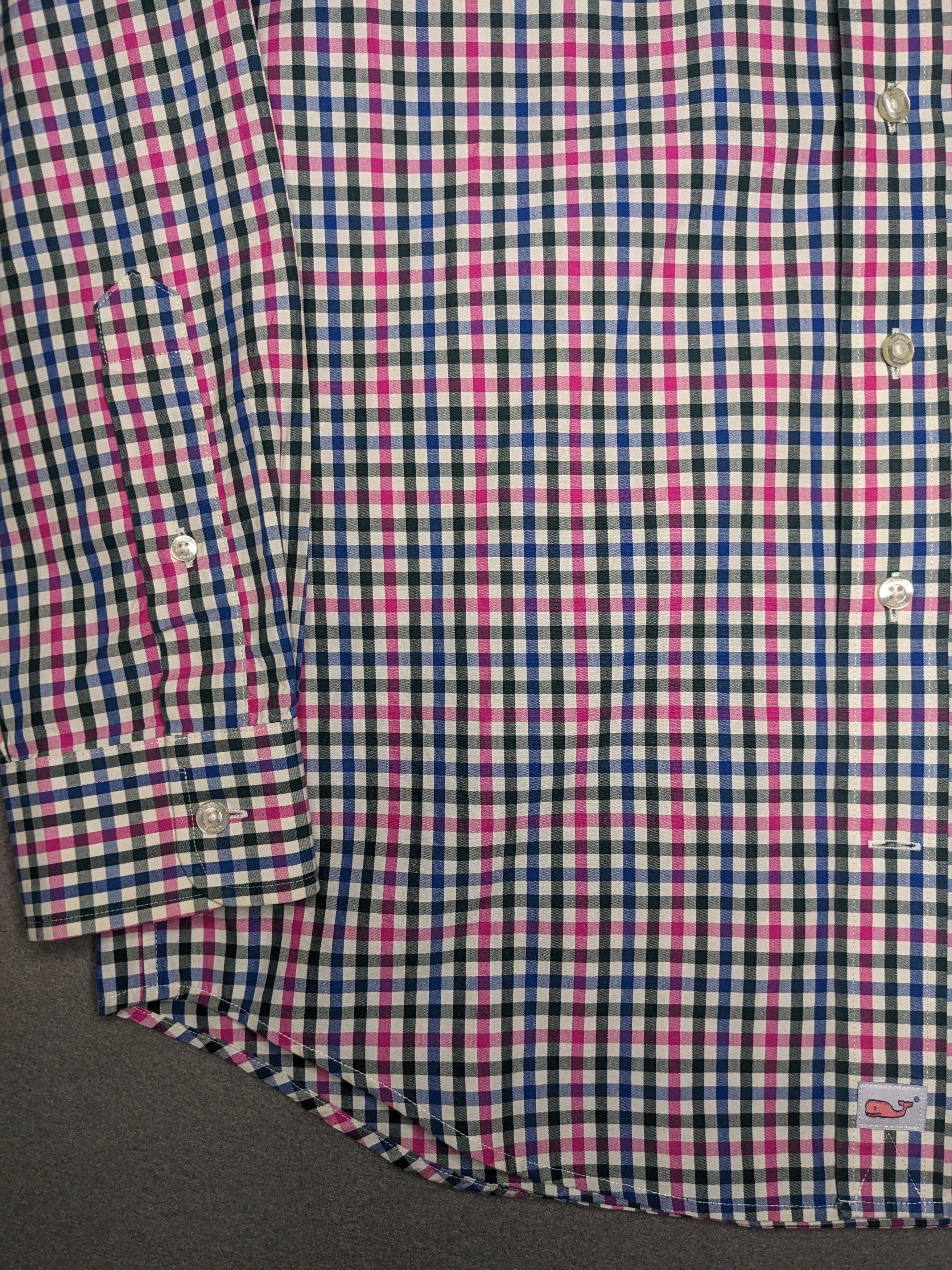 Vineyard Vines Vineyard Vines Murray Shirt Medium Check Plaid Long Sleeve Size US M / EU 48-50 / 2 - 6 Thumbnail