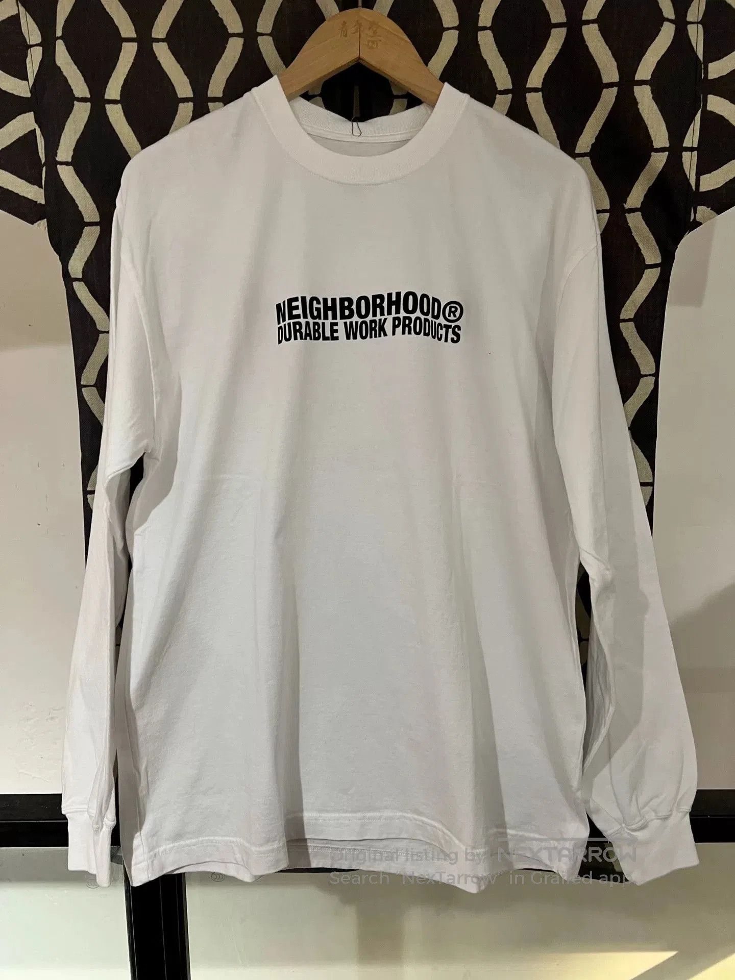 Neighborhood neighborhood long sleeve t-shirt in black. Size US M / EU 48-50 / 2 - 3 Thumbnail
