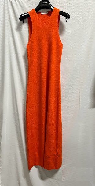 Jil Sander o1loc1c1124 Dress in Orange Size M / US 6-8 / IT 42-44 - 1 Preview