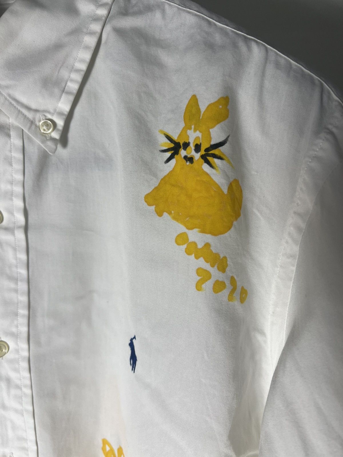 Polo Ralph Lauren × Vintage VERY RARE POLO RALPH LAUREN DESIGNER LONG SLEEVE SHIRT DELUX Size US L / EU 52-54 / 3 - 3 Thumbnail