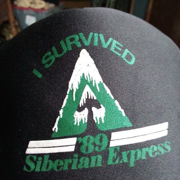 Other Vintage I Survived Siberian Express '89 Snap Trucker Hat Size ONE SIZE - 2 Thumbnail