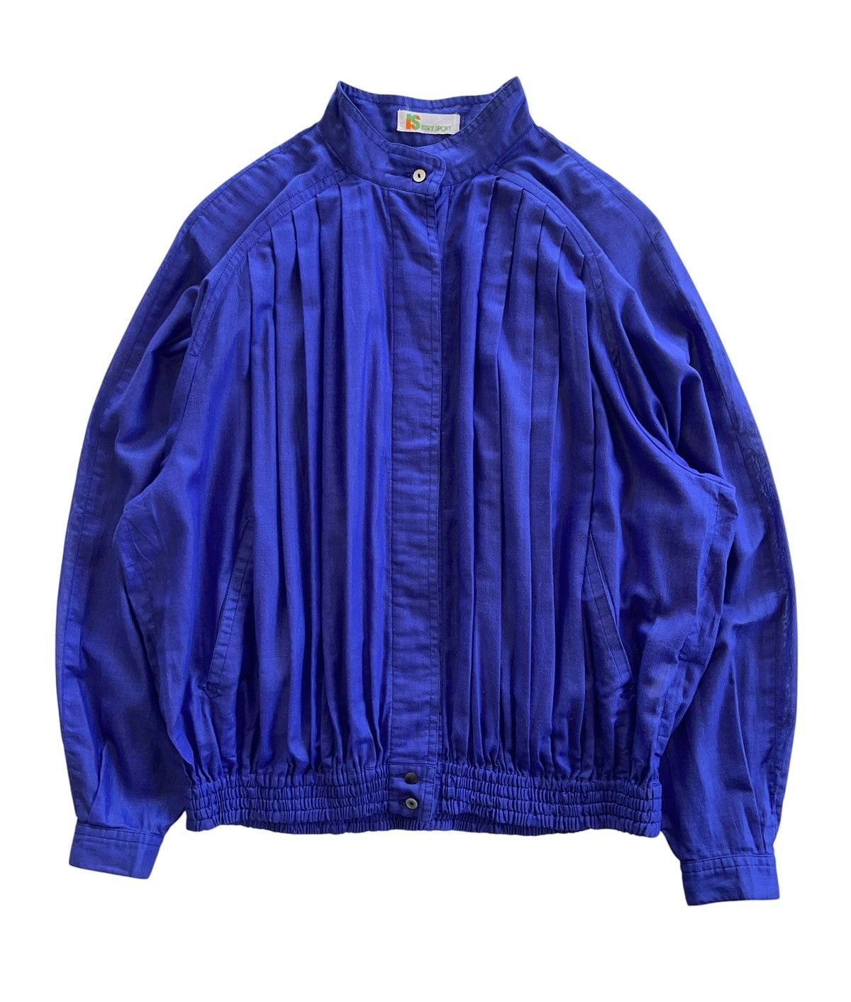 Issey Miyake Issey Sports Pleated Polyester Bomber Jacket Size L / US 10 / IT 46 - 1 Thumbnail