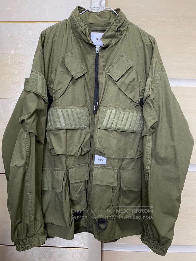 Wtaps WTAPS MODULAR COTTON HOODIE JACKET. Size US S / EU 44-46 / 1 - 1 Thumbnail
