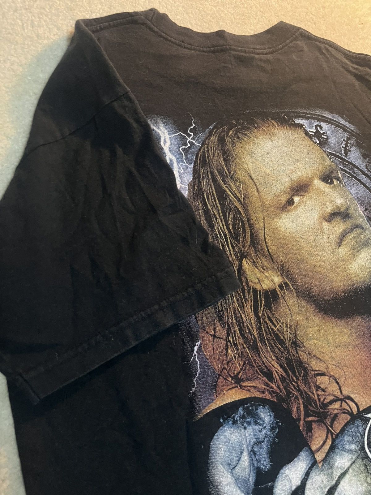 WCW/nWo 1999 TRIPLE H WCW Wrestling Rare Boot Tee 22x28 Size US L / EU 52-54 / 3 - 8 Thumbnail
