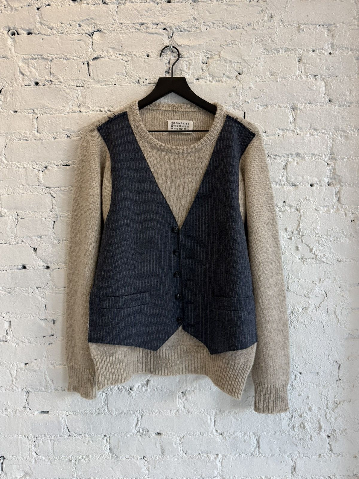 Maison Margiela A/W 06-07 MAISON MARTIN MARGIELA RECONSTRUCTED SWEATER Size US M / EU 48-50 / 2 - 1 Thumbnail