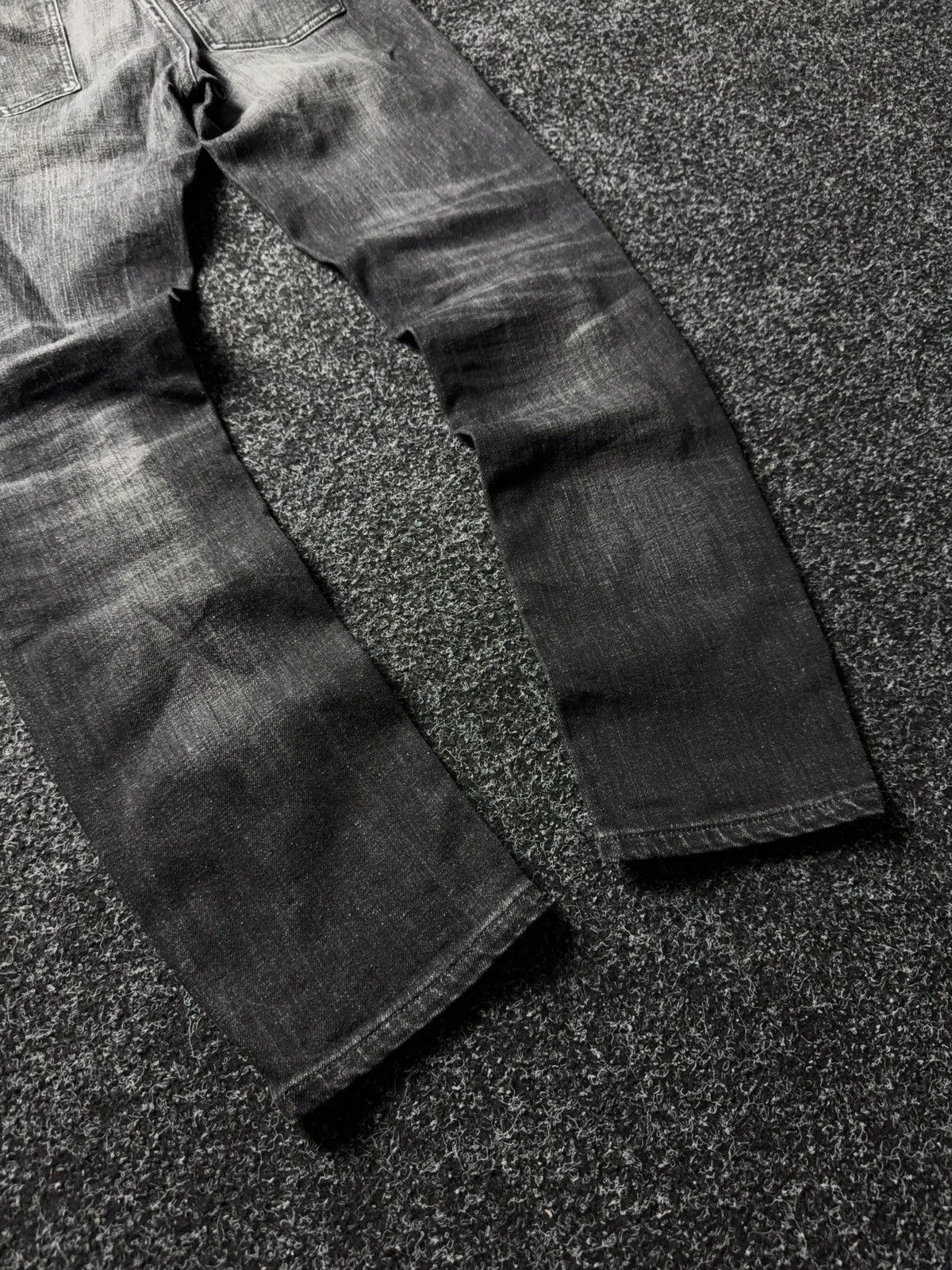 Nudie Jeans Luxury 00s Nudie Jeans Co Black Organic Denim Slim Fit Size US 30 / EU 46 - 13 Thumbnail