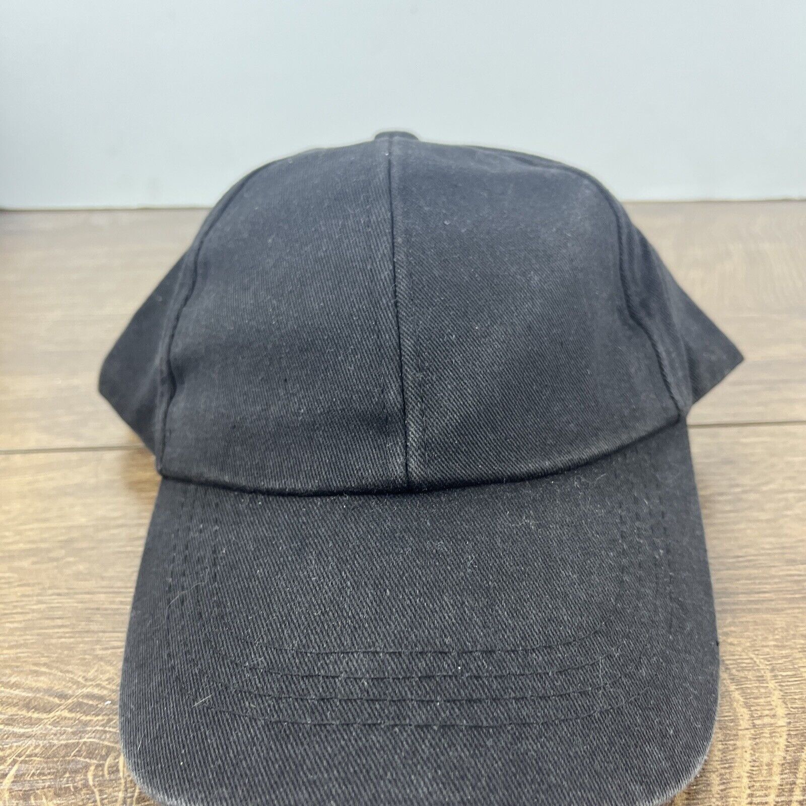 Other Black Baseball Hat Black Baseball Cap Hat Adjustable Adult S Size ONE SIZE - 4 Thumbnail