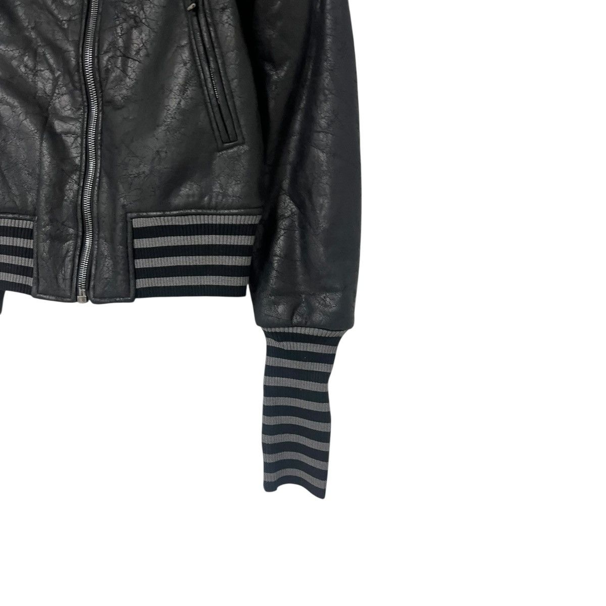 Japanese Brand Tsbus leather bomber jacket Size US S / EU 44-46 / 1 - 4 Thumbnail