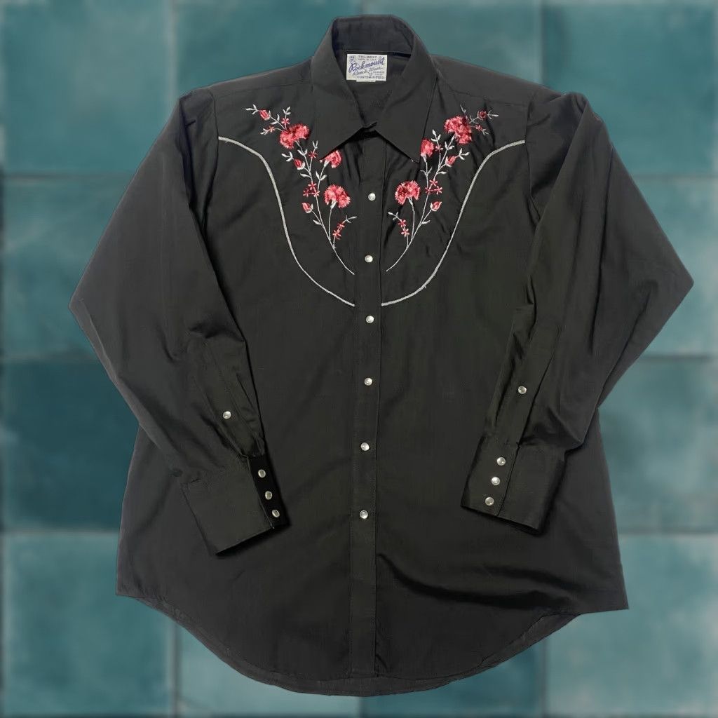 Rockmount Ranch Wear VINTAGE Rockmount Ranch Wear Mens Cowboy Western ...