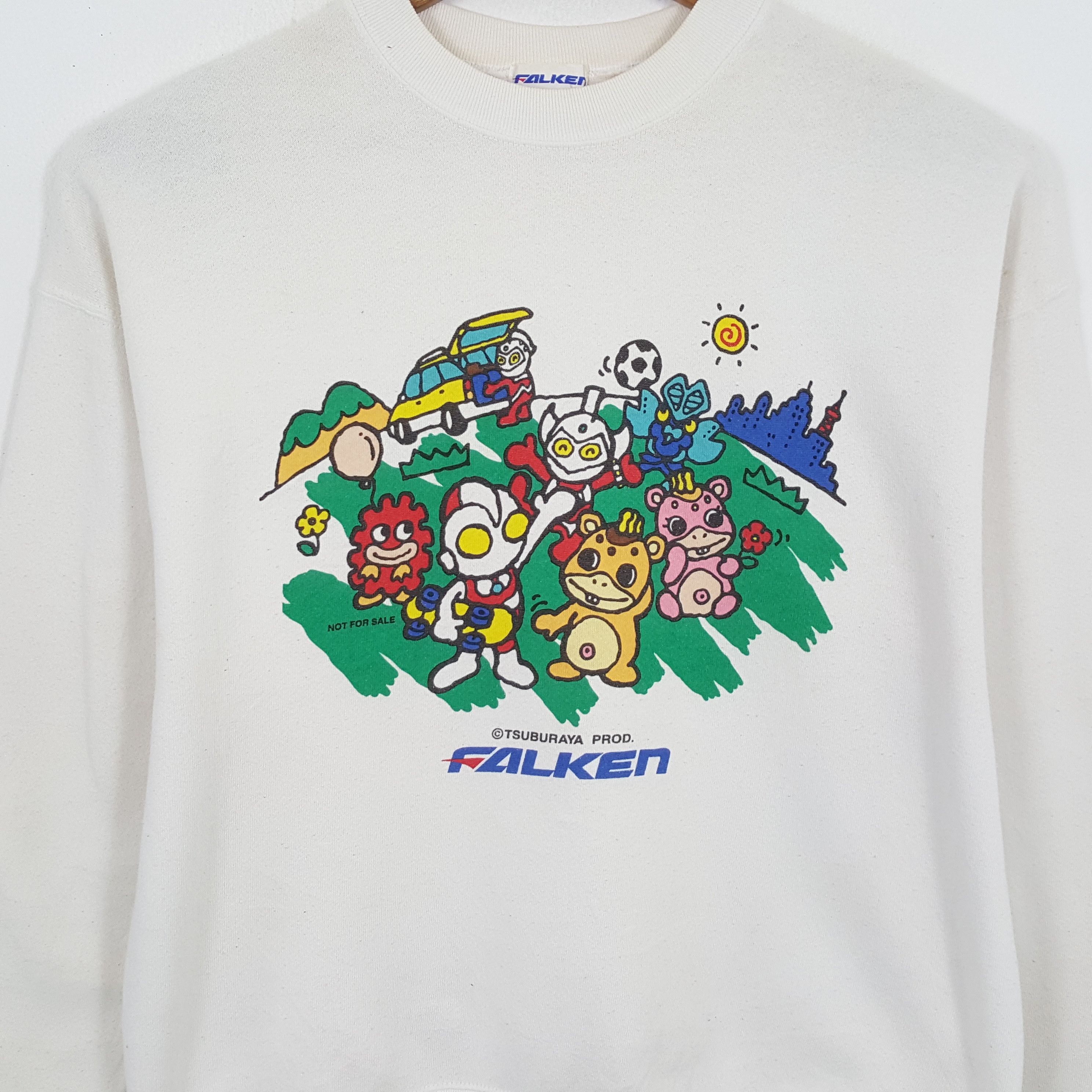 Vintage Vintage FALKEN Formula One Racing Tires Sweatshirts Size US L / EU 52-54 / 3 - 2 Thumbnail
