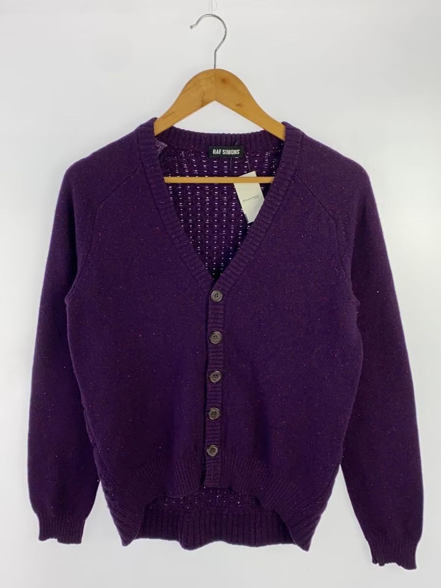 Raf Simons Waffle Wool Knit Cardigan Size US S / EU 44-46 / 1 - 1 Thumbnail