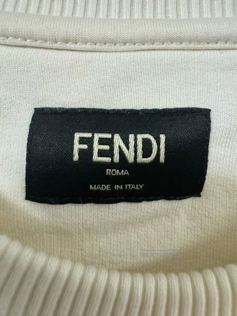 Fendi Fendi Sweatshirt with Arm Pockets and Double F Letter Size US M / EU 48-50 / 2 - 3 Thumbnail