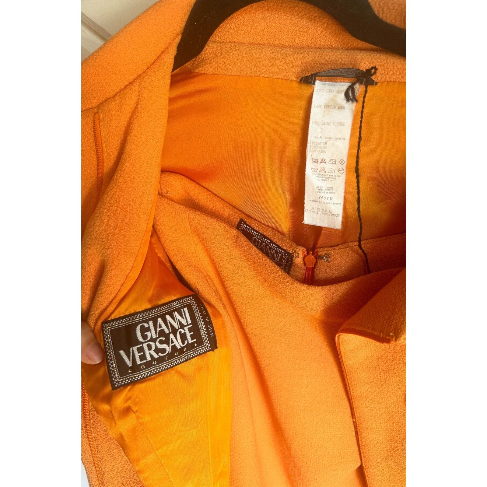 Versace Vintage Gianni Versace Fall/Winter 1992 Bondage Suit Size M / US 6-8 / IT 42-44 - 10 Thumbnail
