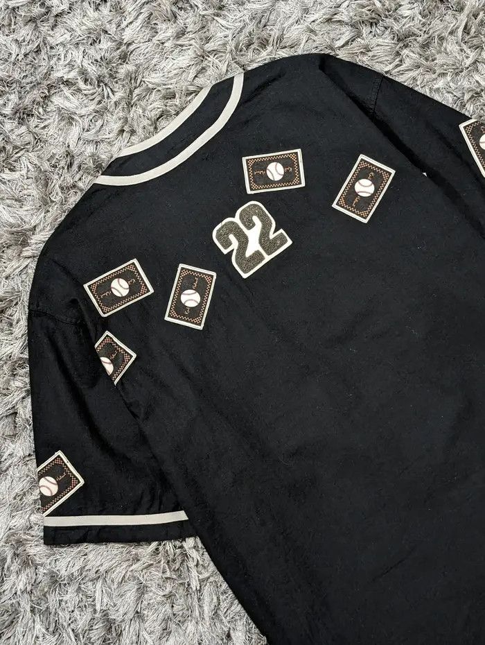 Karl Helmut Vintage Karl Helmut Baseball Patches Shirt Button Ups Jacket Size US L / EU 52-54 / 3 - 5 Thumbnail