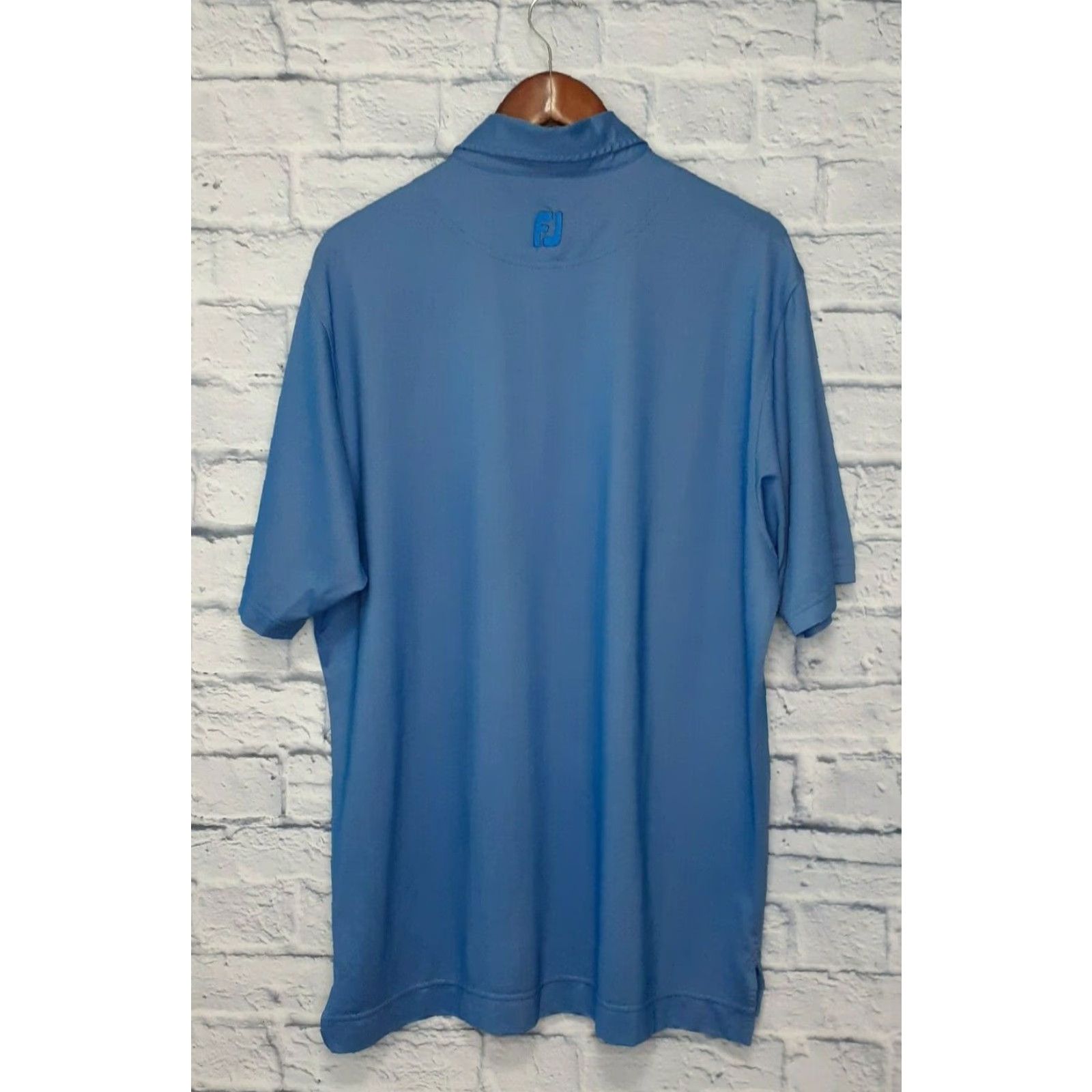 Footjoy FootJoy Polo Shirt Mens Size Large Blue Short Sleeve Golf Shirt Polo Shirt Regular Fit Collared Button Golf Sports Activewear Casual Size US L / EU 52-54 / 3 - 2 Thumbnail