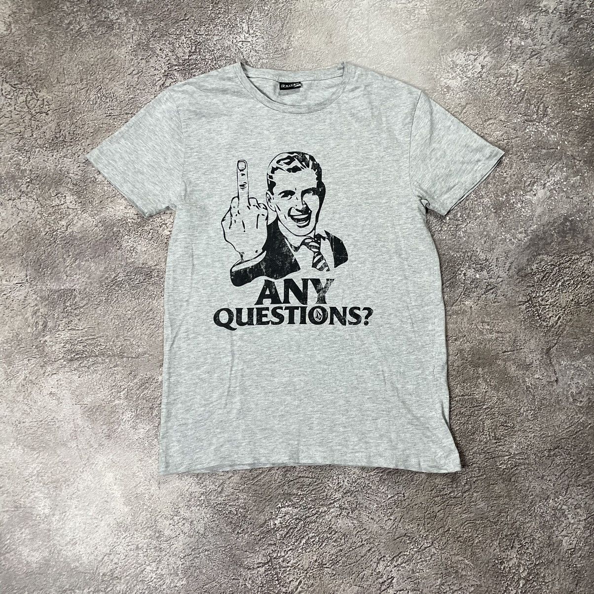 Vintage Vintage Y2K Graphic Tee Sun Faded Funny Middle Finger Street Size US S / EU 44-46 / 1 - 2 Thumbnail