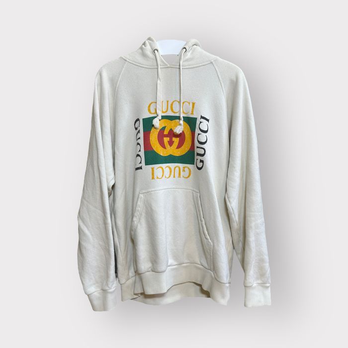 Cream discount gucci sweatshirt